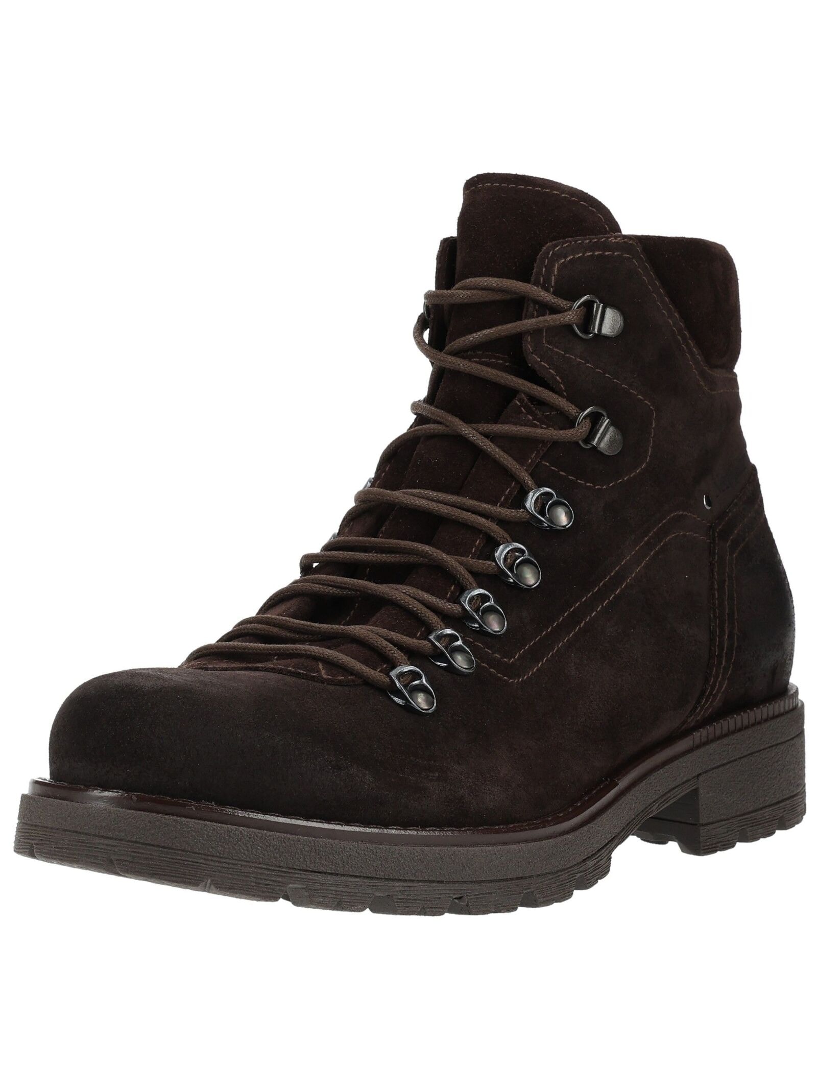 Nero Giardini Schnürstiefelette "Nero Giardini Stiefelette Veloursleder"