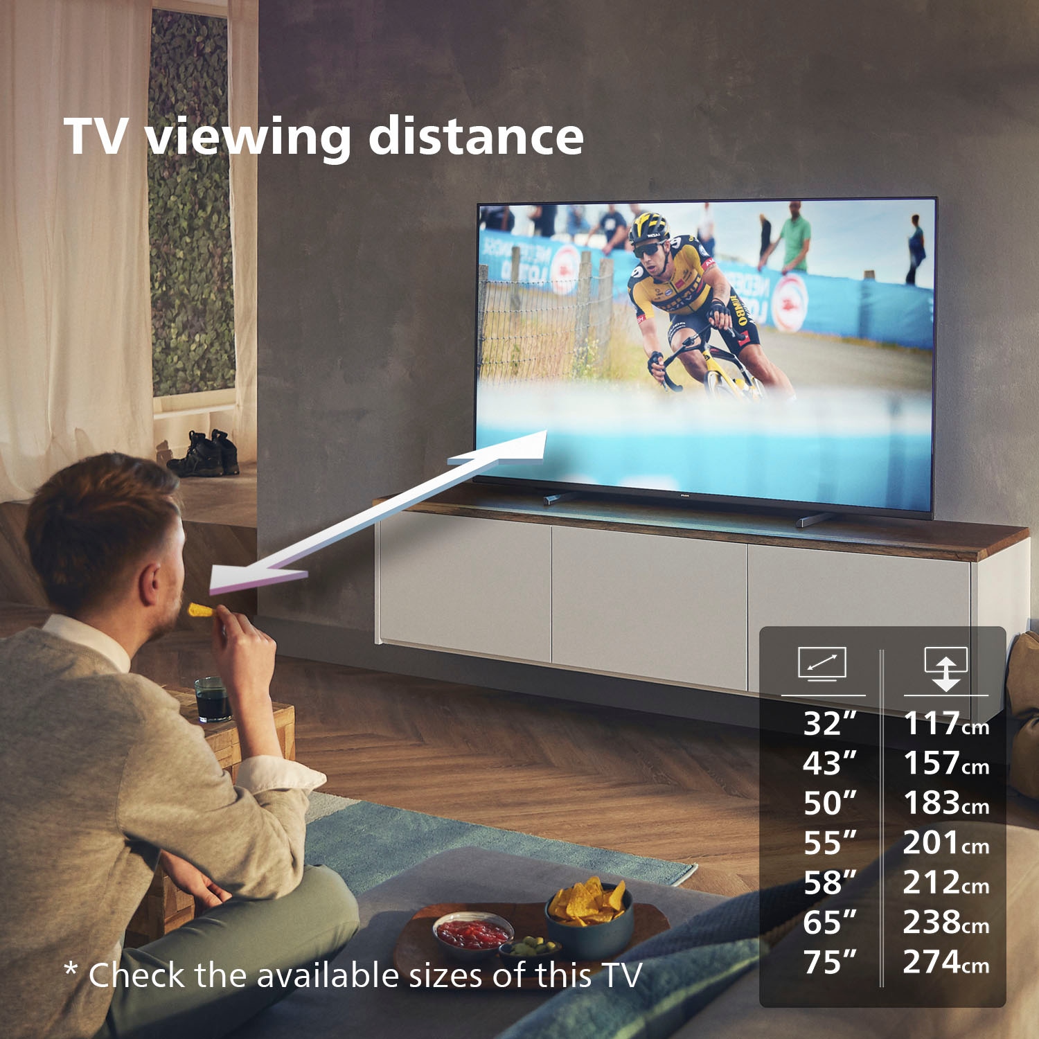 LED-Fernseher BAUR Ultra | Smart-TV Philips cm/55 4K Zoll, 139 HD, »55PUS7608/12«,