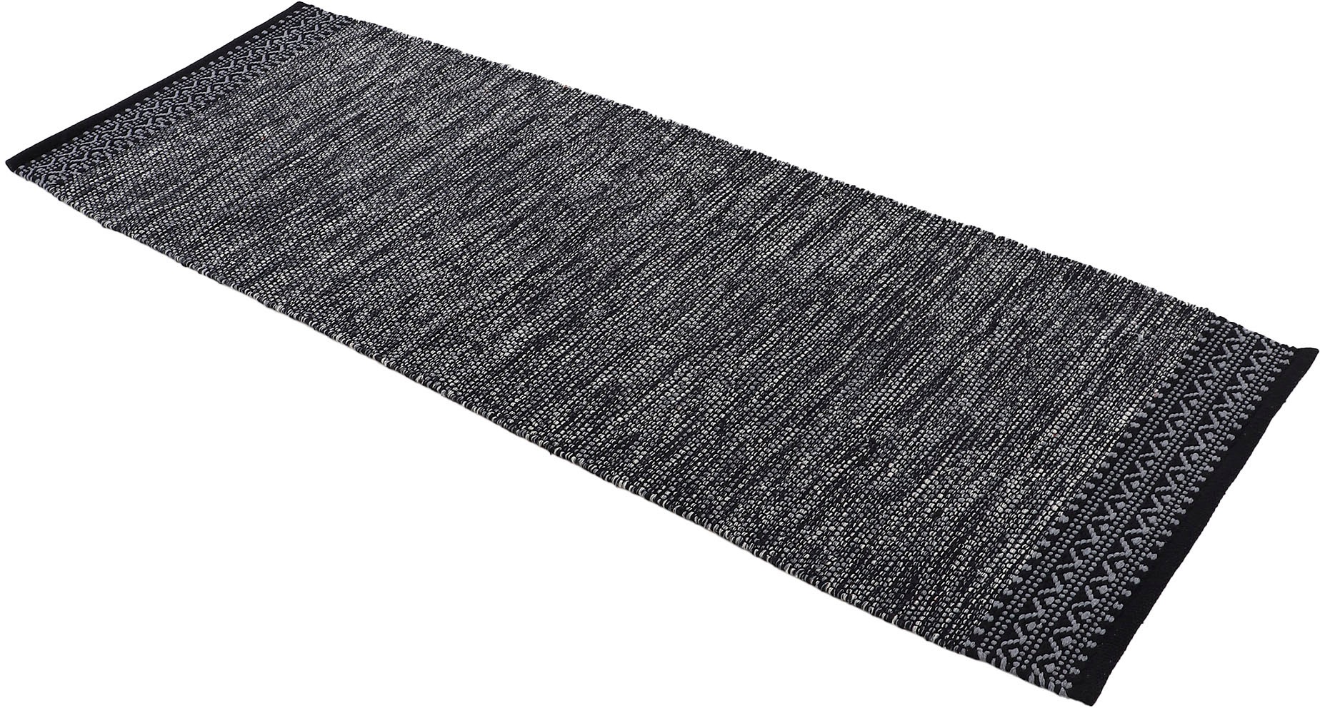 Thumbnail - carpetfine Teppich "Kelim Mia, auch als Läufer erhältlich", rechteckig, 6 mm Höhe, handgewebt, Baumwolle, Wendeteppich, ...
