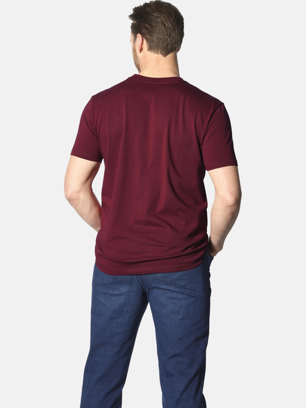 Jan Vanderstorm Rundhalsshirt »T-Shirt TERNO«, (1 tlg.)
