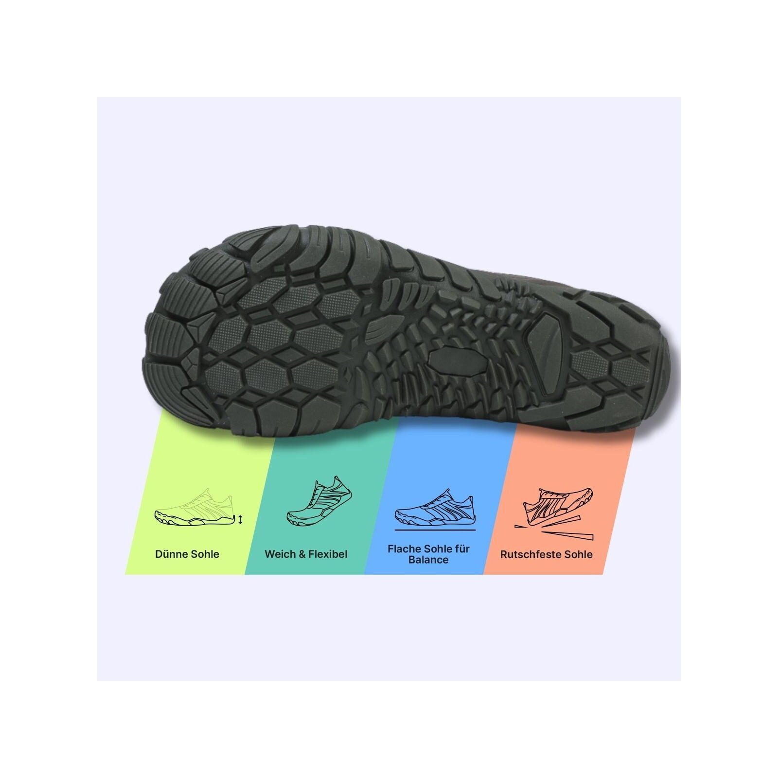 DOTALES Barfußschuh »Dailystep Barfußschuhe Winterstiefel Damen & Herren – Exklusiv &«
