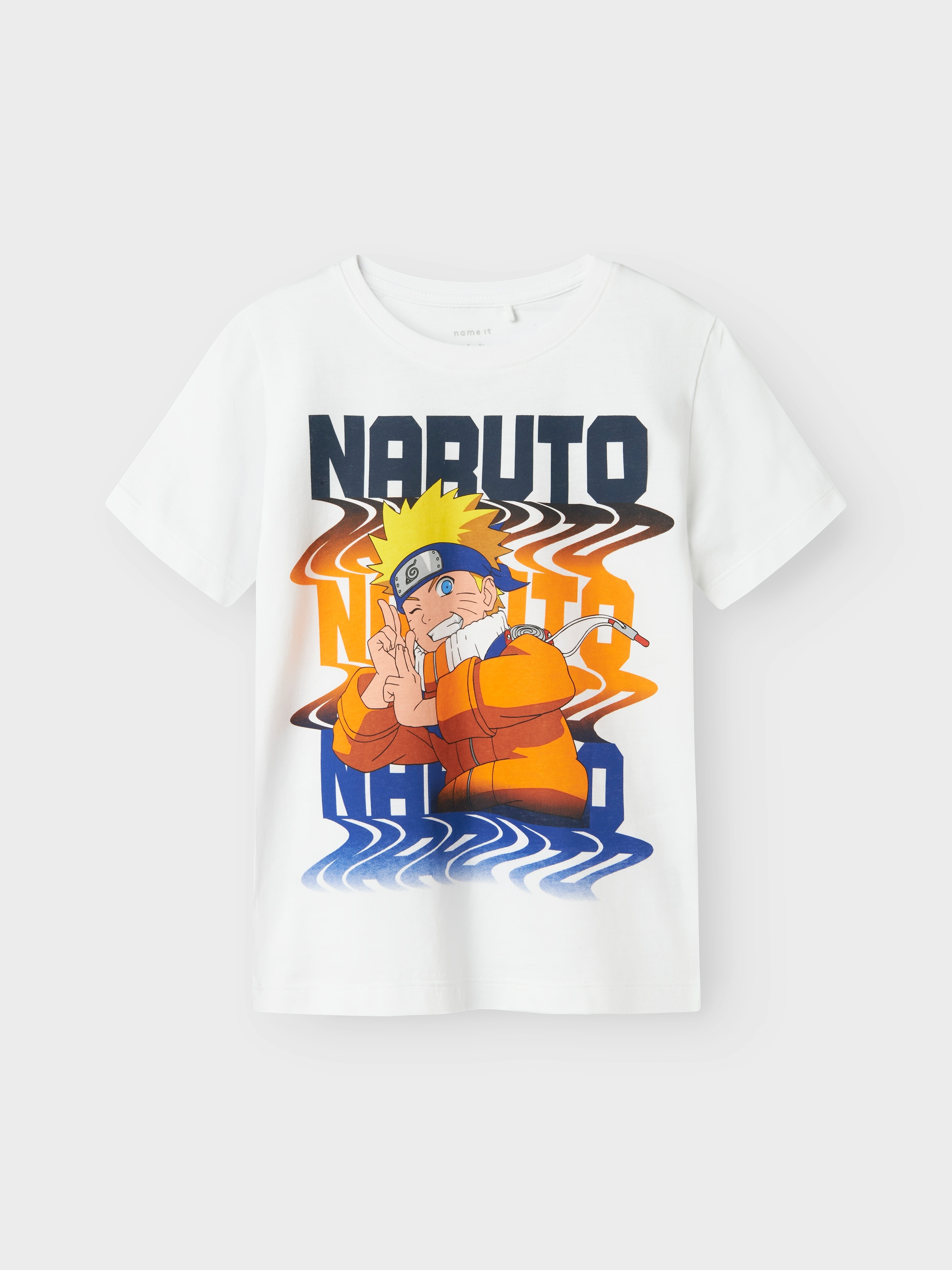 Name It T-Shirt »NKMFUKAS NARUTO SS TOP SKY«, mit großem Naruto-Frontdruck