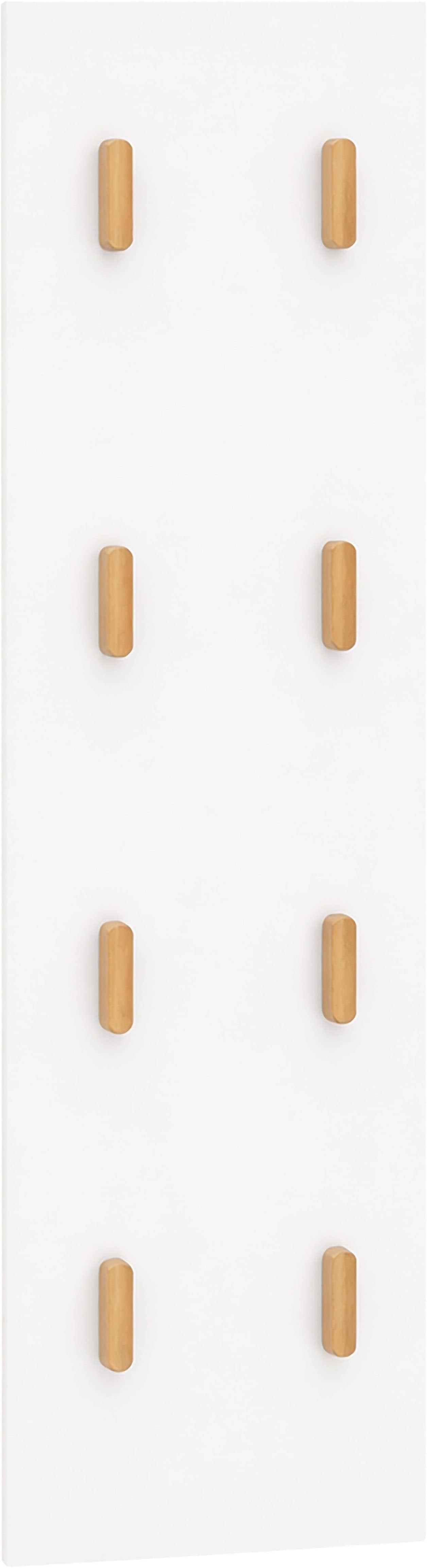 Schildmeyer Hakenleiste "Bjarne, Hakenpaneel, Made in Germany, B: 30 cm" Solide Verarbeitung - Dieses Produkt ist in Deutschland gefertigt