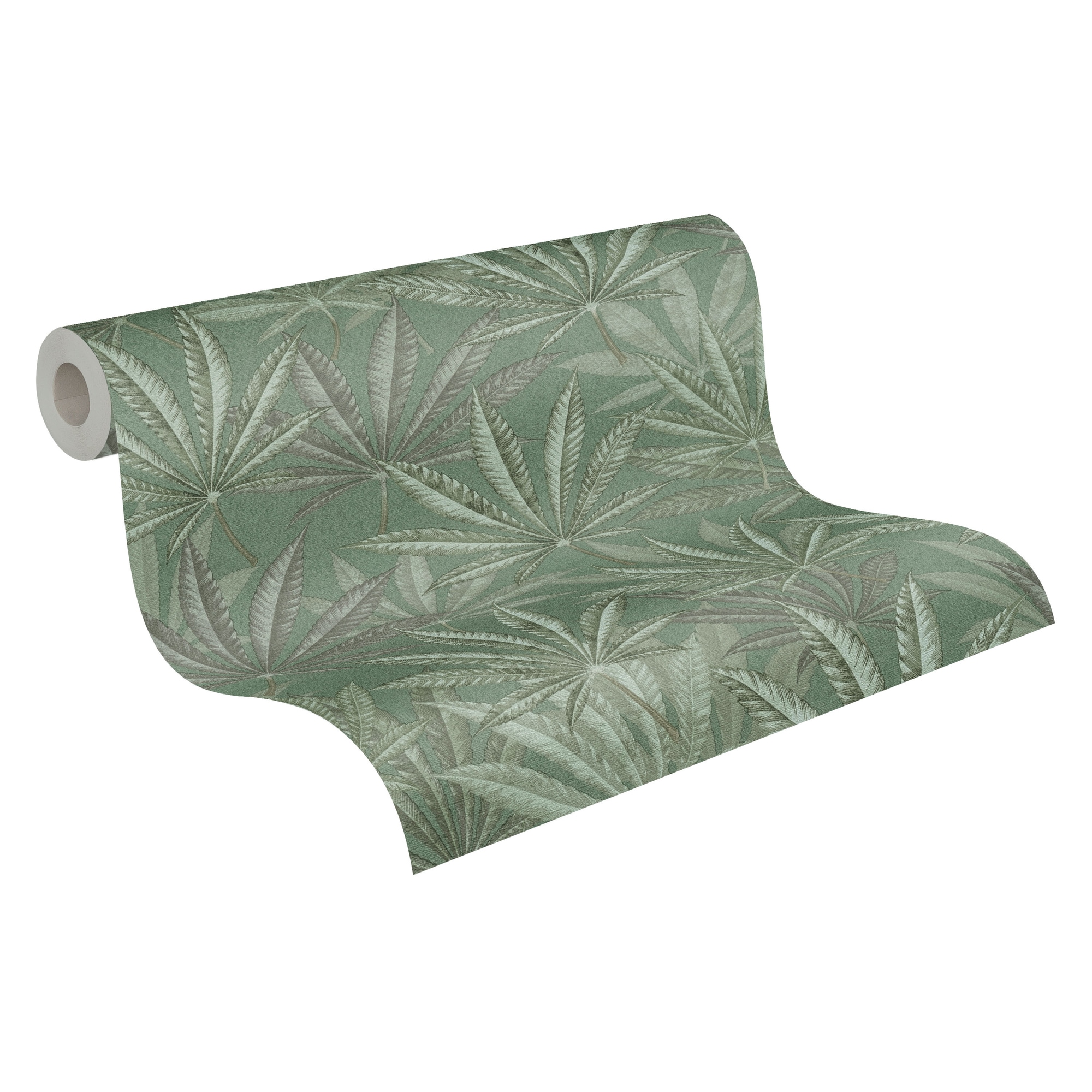 living walls Vliestapete »Michalsky 6 florale Tapete Mustertapete Blätter Blattmuster« matt strukturiert Vliestapete Blatt-Motiv für Schlafzimmer Küche Wohnzimmer Floral Flur