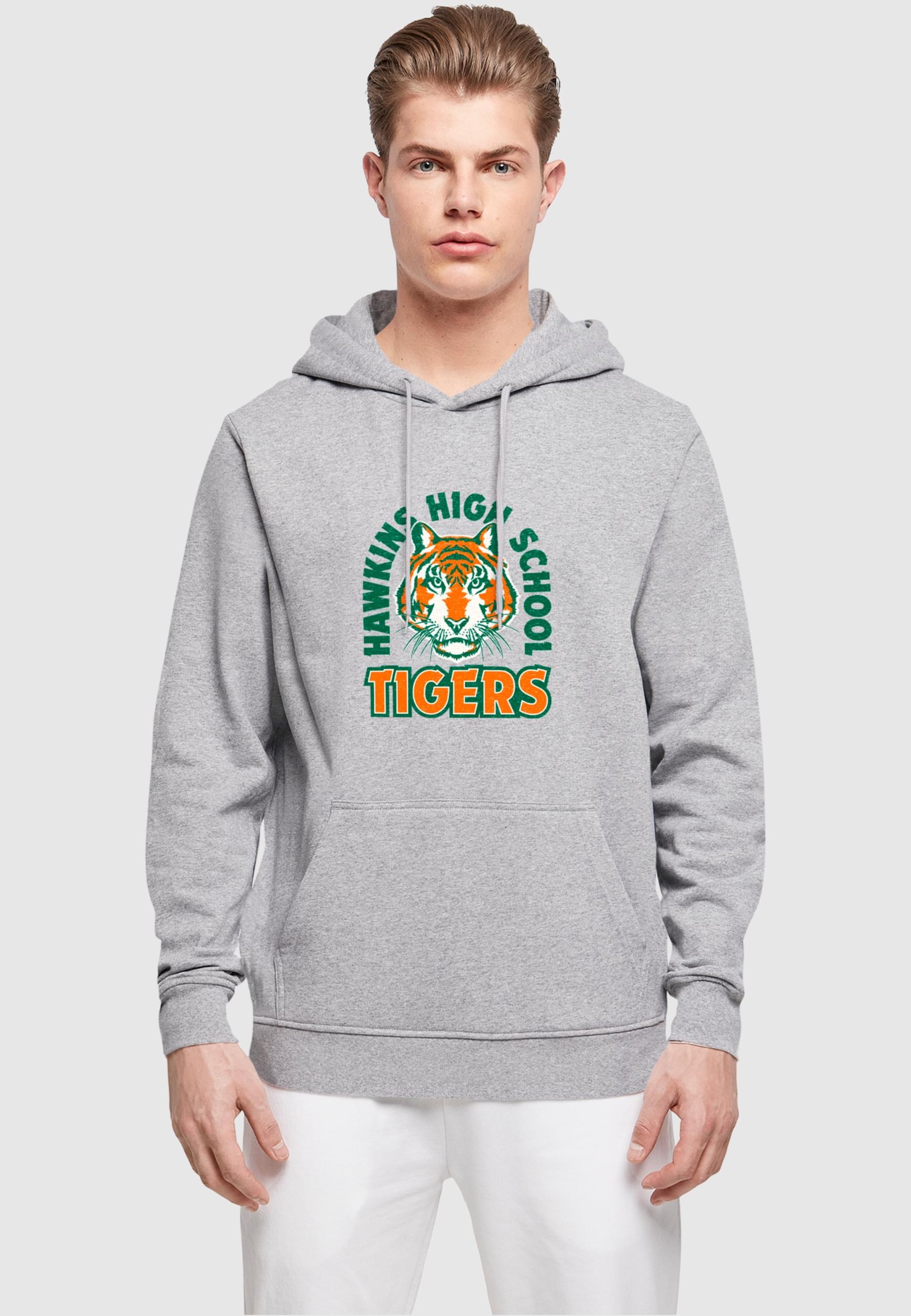 ABSOLUTE CULT Kapuzensweatshirt »ABSOLUTE CULT Herren Stranger Things - Hawkins Arch Tiger Hoody«, (1 tlg.)