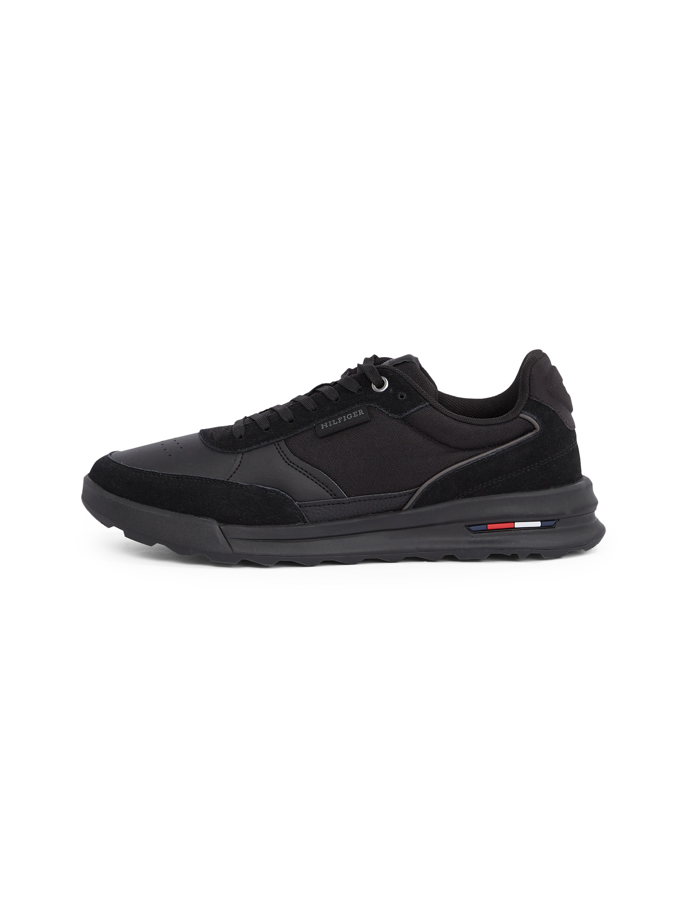 Tommy Hilfiger Sneaker "RETRO RUNNER MIX RWB", Freizeitschuh, Halbschuh, Sc günstig online kaufen
