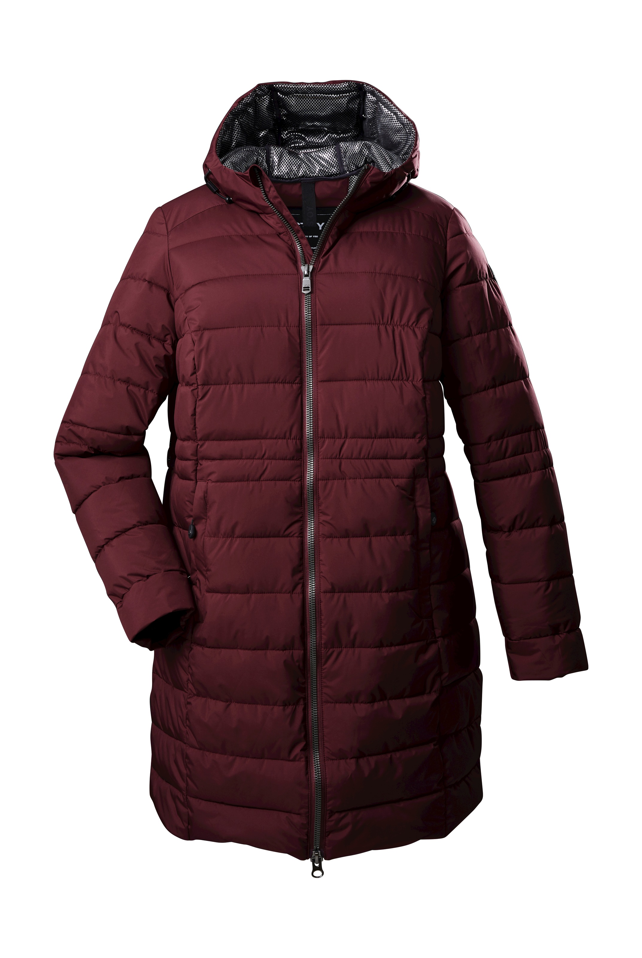 STOY Steppmantel »STW 12 WMN QLTD PRK«, STOY Damen Parka: warm, wasserabweisend, winddicht, umweltfreundlich