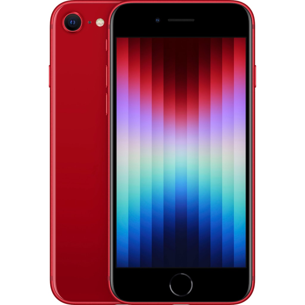 Apple Smartphone »iPhone SE (2022)«, (PRODUCT)RED, 11,94 cm/4,7 Zoll, 64 GB Speicherplatz, 12 MP Kamera