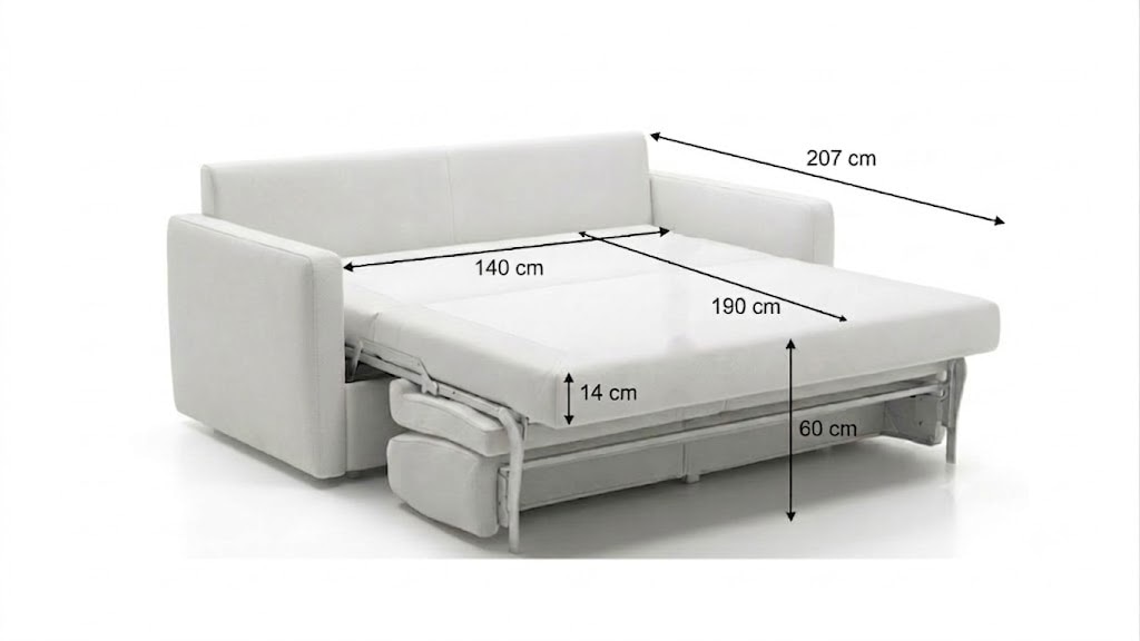 Egoitaliano Schlafsofa »Moby Designsofa - 2-Sitzer mit Dauerschlaffunktion« Made in Italy, Luxus-Microfaser & hoher Liegekomfort, 140x190 cm