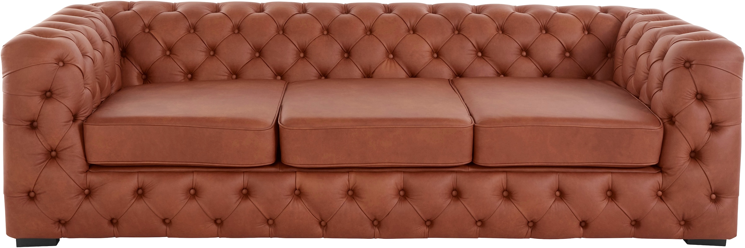 Chesterfield-Sofa »Kalina«, klassische Chesterfield-Knopfheftung, sehr hochwertige...