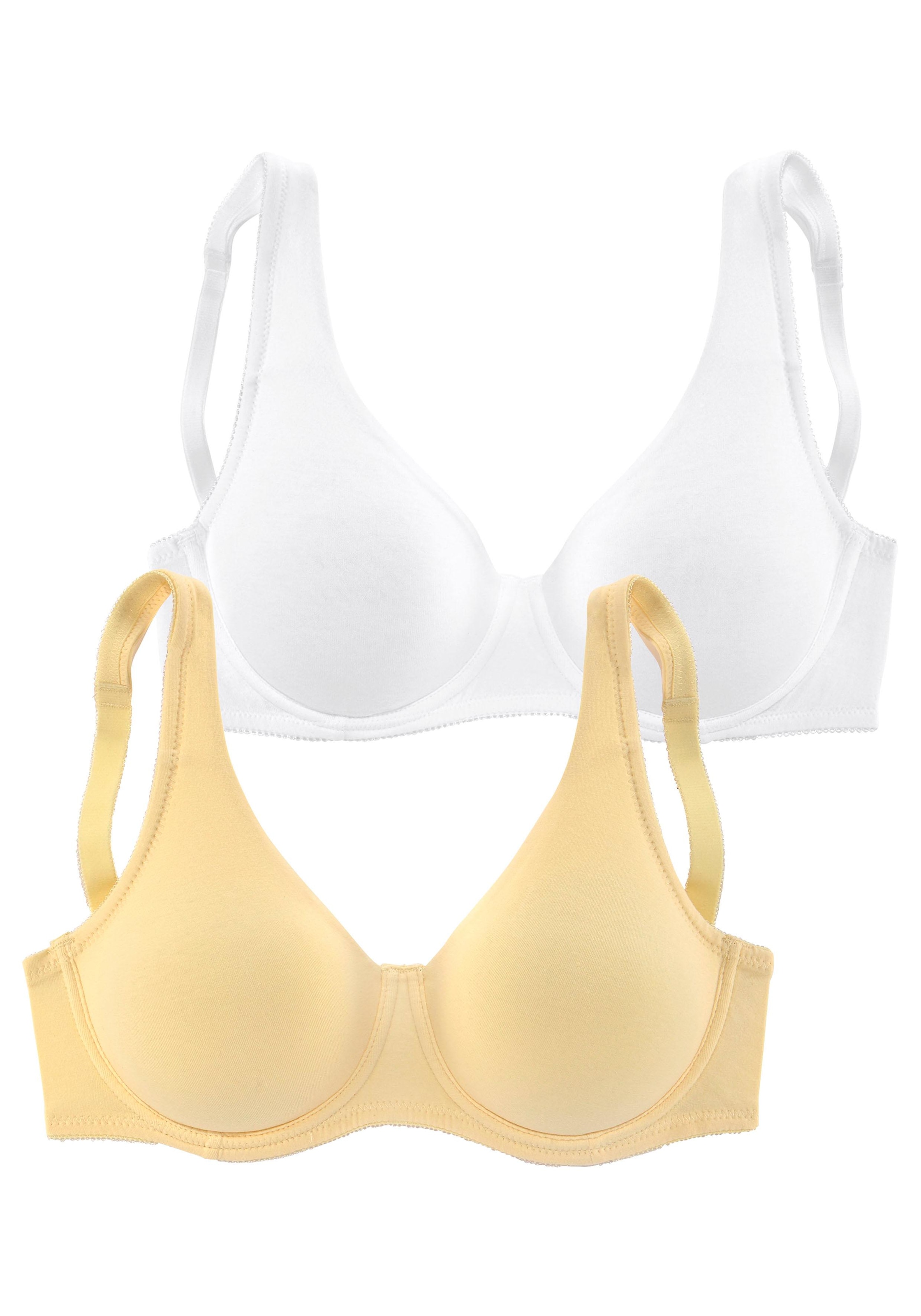 petite fleur Minimizer-BH, bestellen Dessous Baumwolle, Stück), (Packung, 2 BAUR mit aus | online Bügel Basic