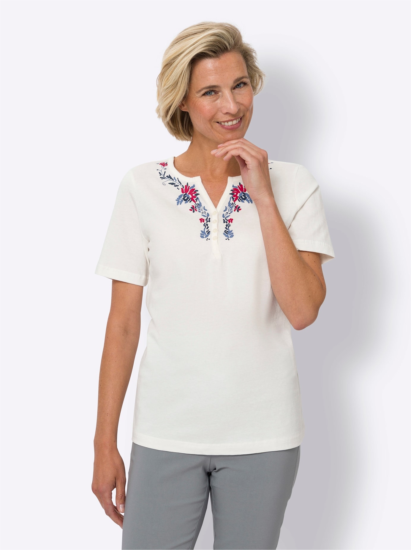 Classic Basics Kurzarmshirt "Kurzarm-Shirt" 1 Stk. günstig online kaufen