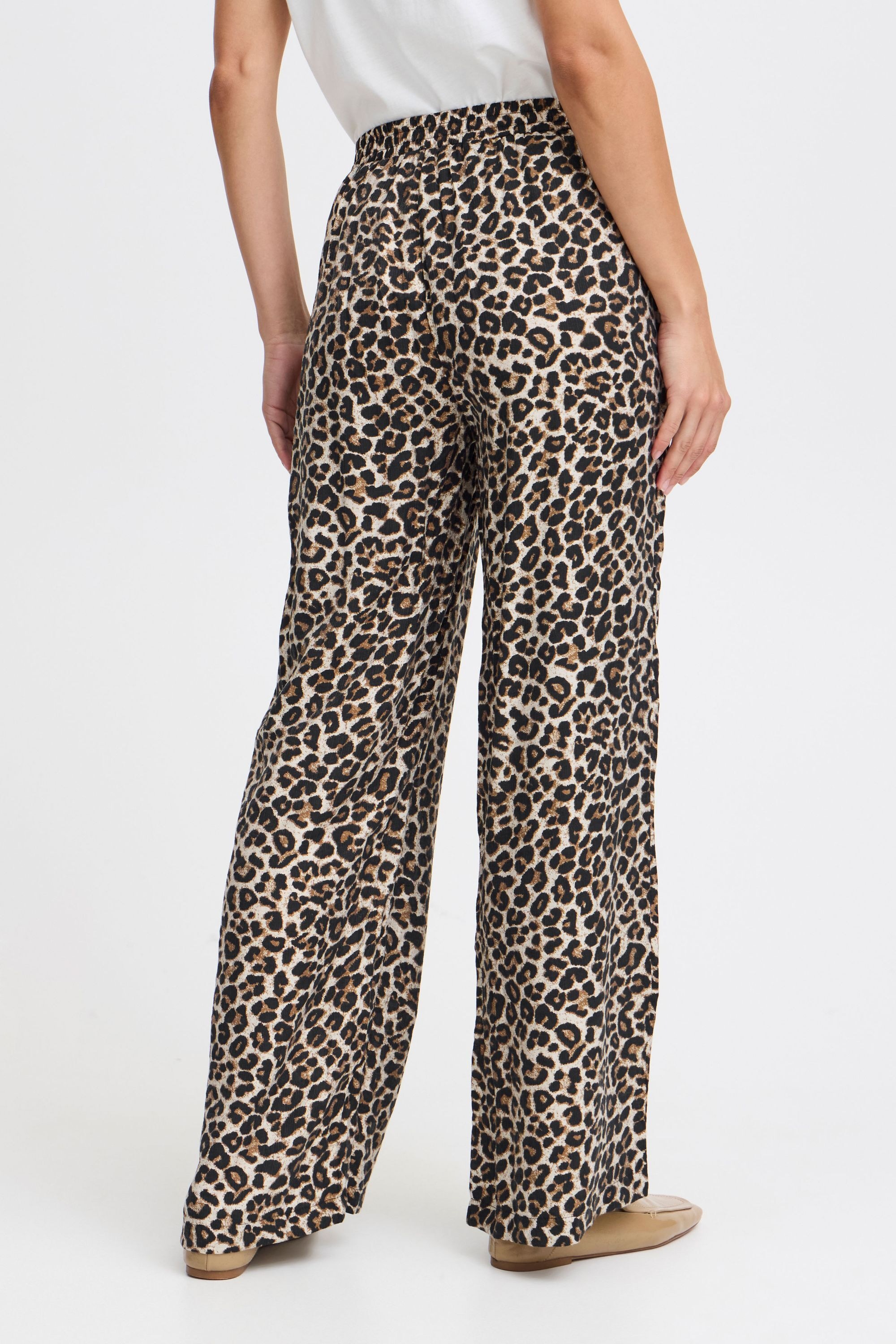 b.young Stoffhose »Stoffhose BYHinva LEOPARD PANTS -«