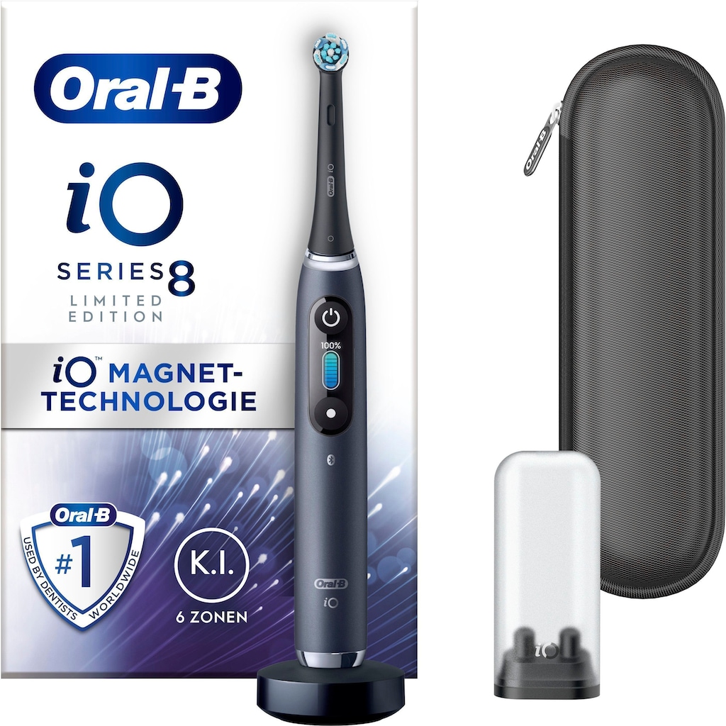 Oral-B Elektrische Zahnbürste »iO Series 8«, 1 St. Aufsteckbürsten