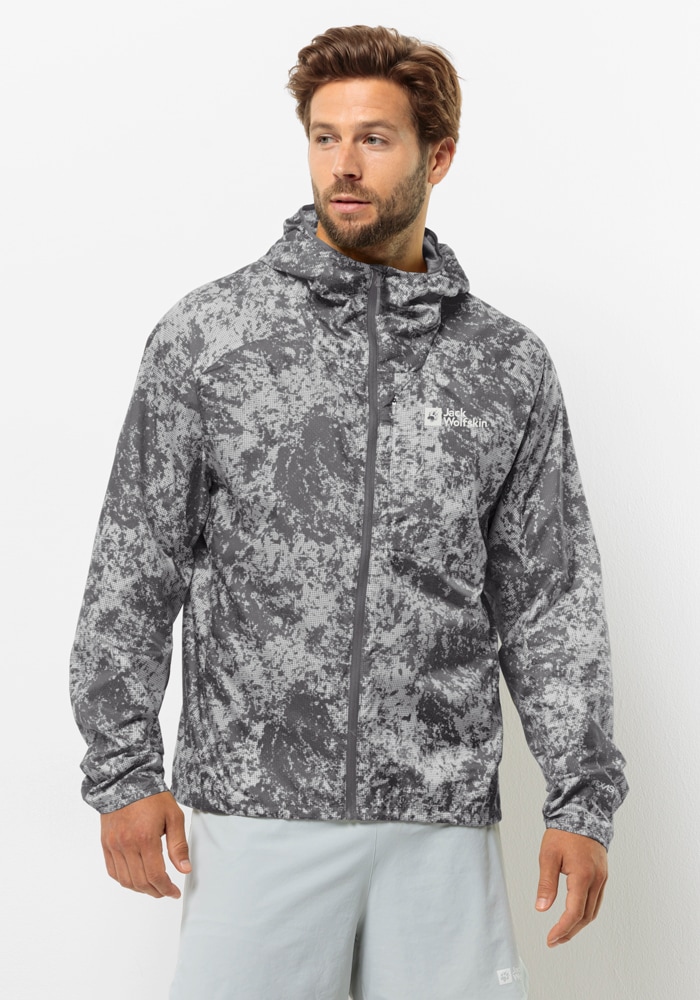 Jack Wolfskin Funktionsjacke "PRELIGHT WIND JKT M", mit Kapuze