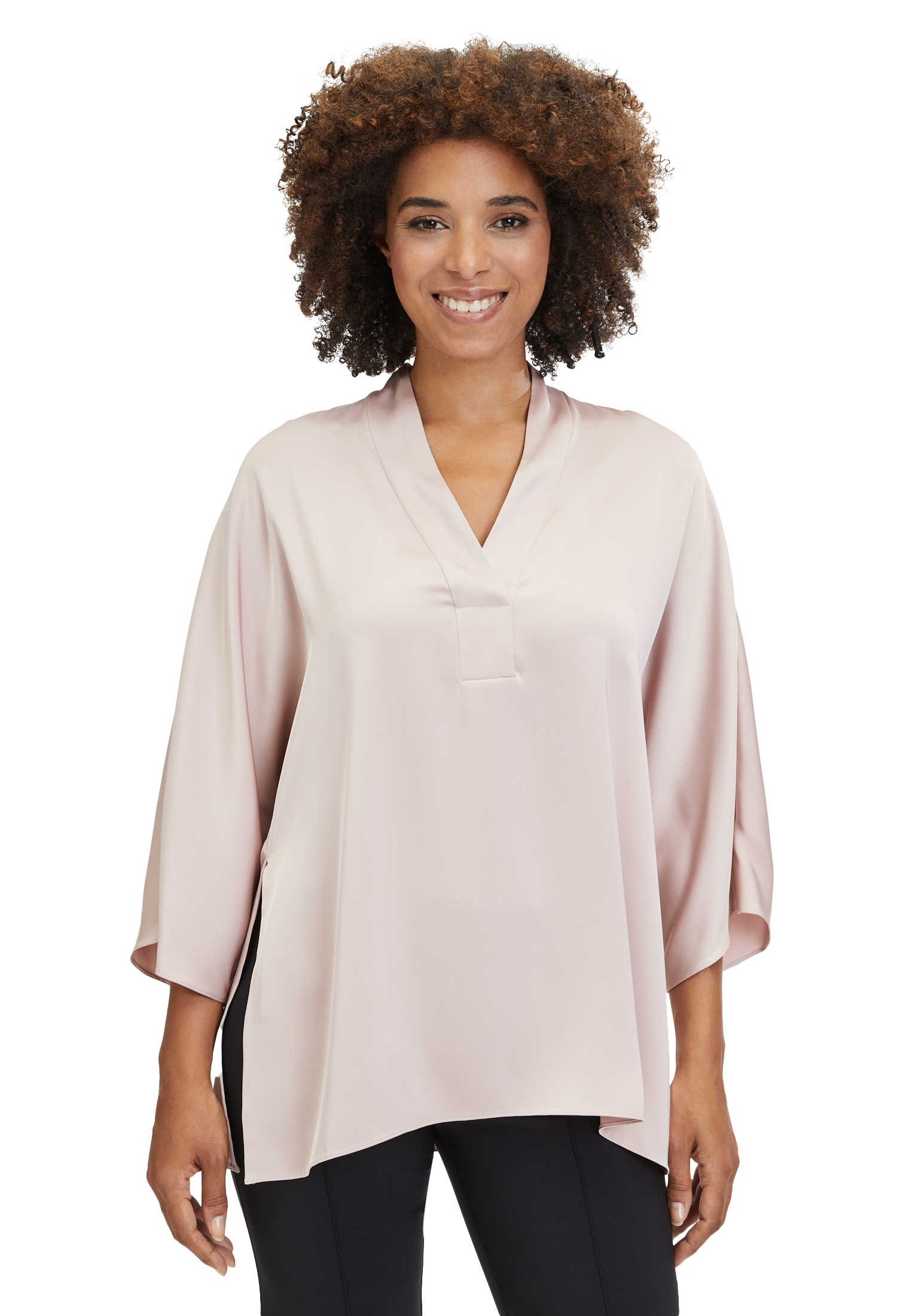 Vera Mont Shirtbluse "Vera Mont Blusenshirt mit Seitenschlitzen"