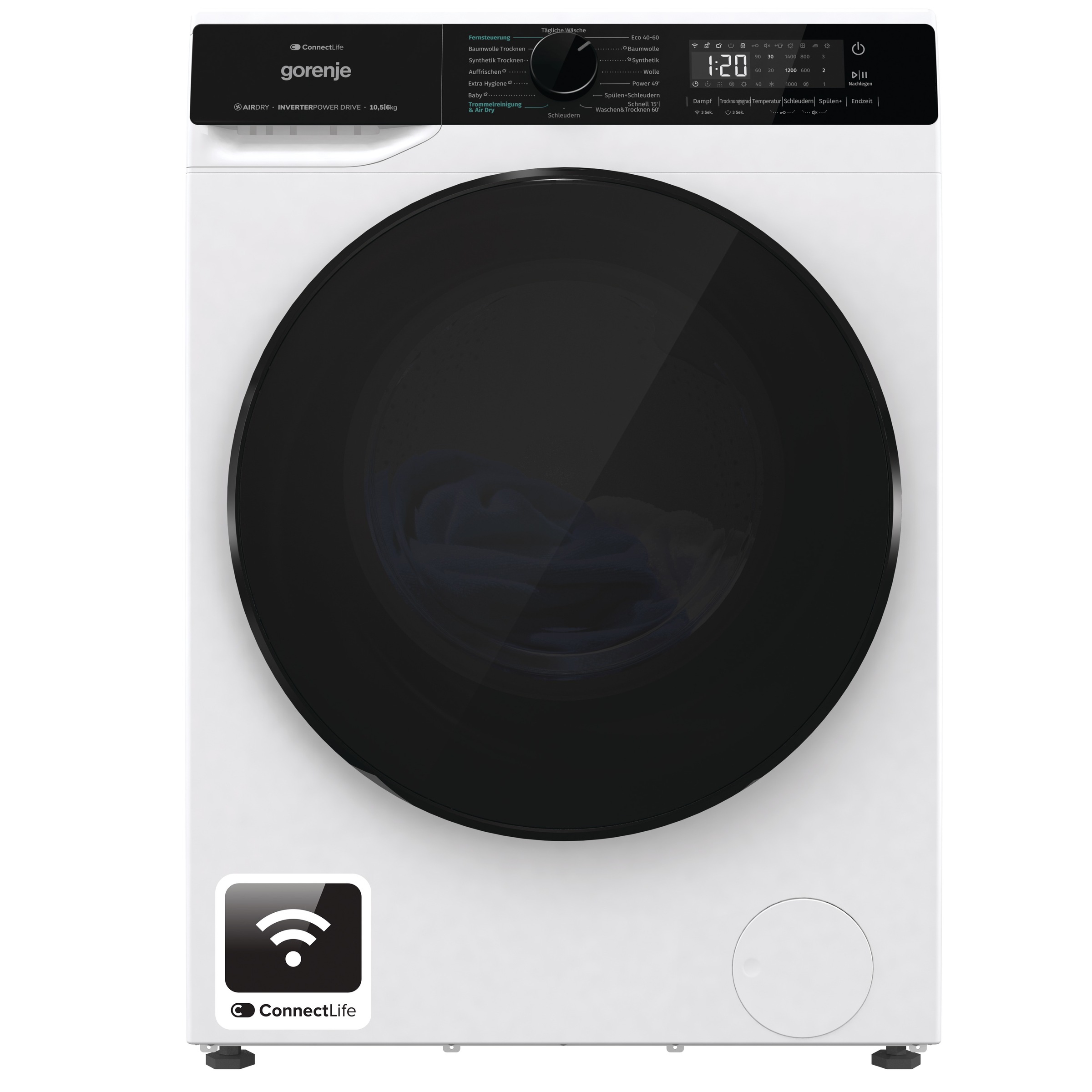 GORENJE Waschtrockner »WD2PA1X64ADW/DE«, Energieklasse A-20%