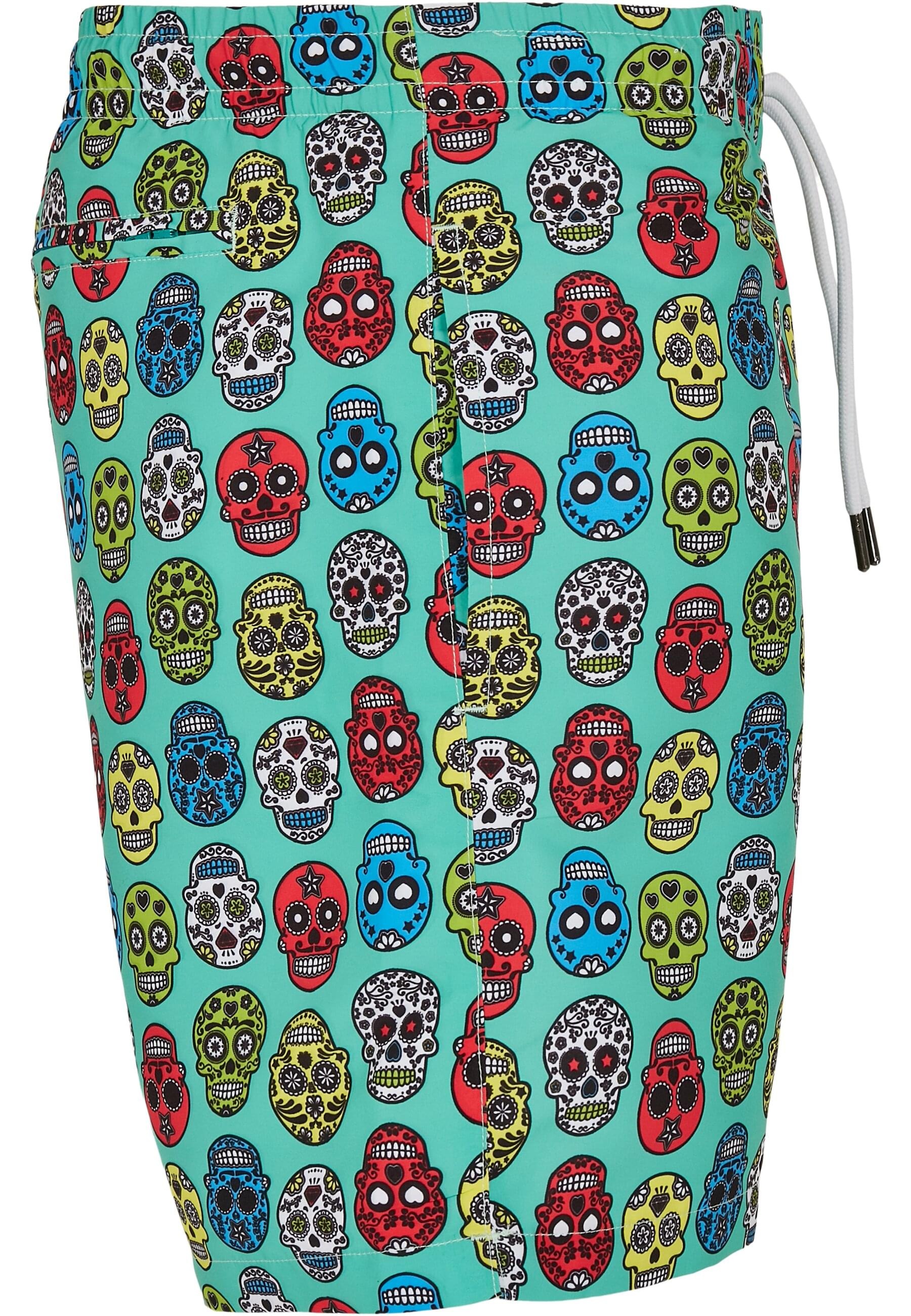URBAN CLASSICS Badeshorts »Urban Classics Herren Pattern Swim Shorts«