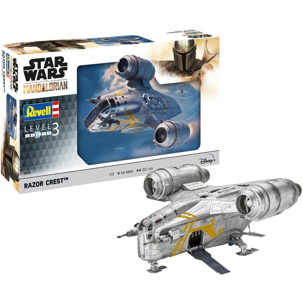 Revell® Modellbausatz »Star Wars, The Mandalorian - Razor Crest«, 1:72