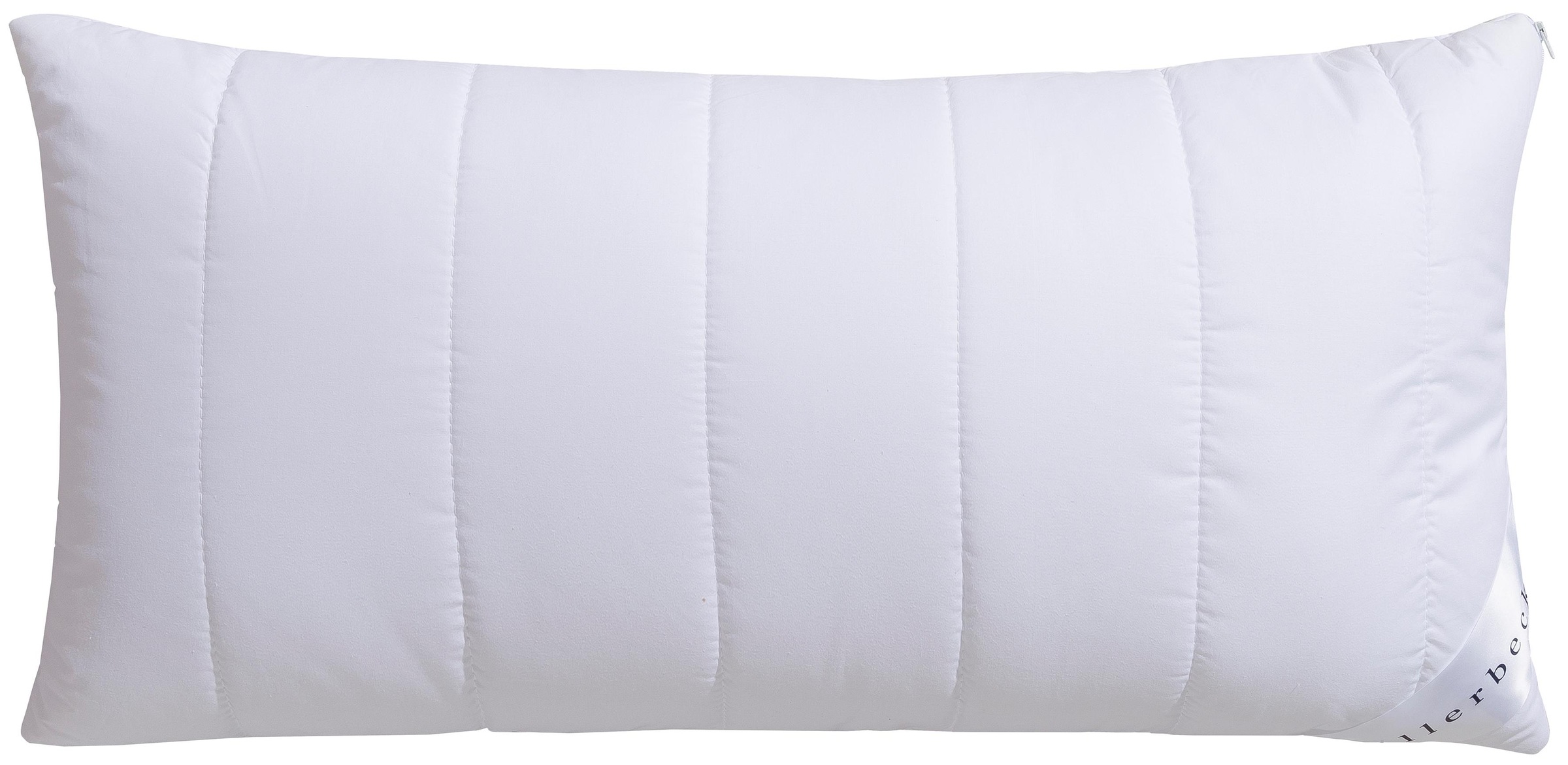 billerbeck Microfaserkissen »Liliane«, Bezug: 100% Baumwolle, (1 St.), mit gestreiften... kaufen