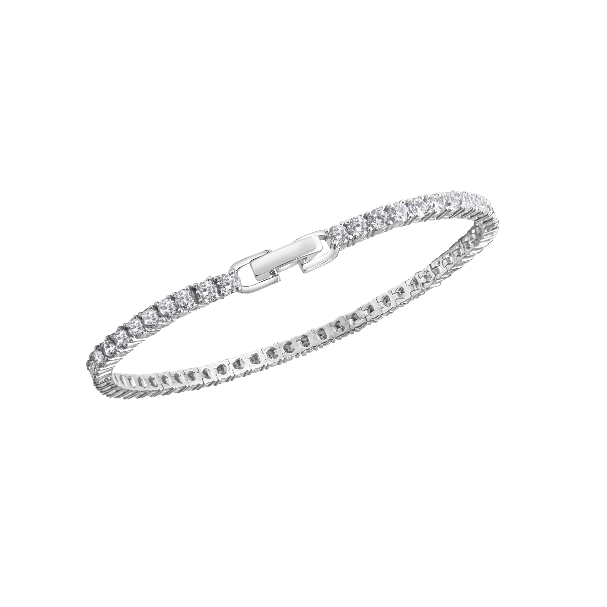 Zirkonia« | Vivance Armband Silber BAUR rhodiniert bestellen für »925-Sterling