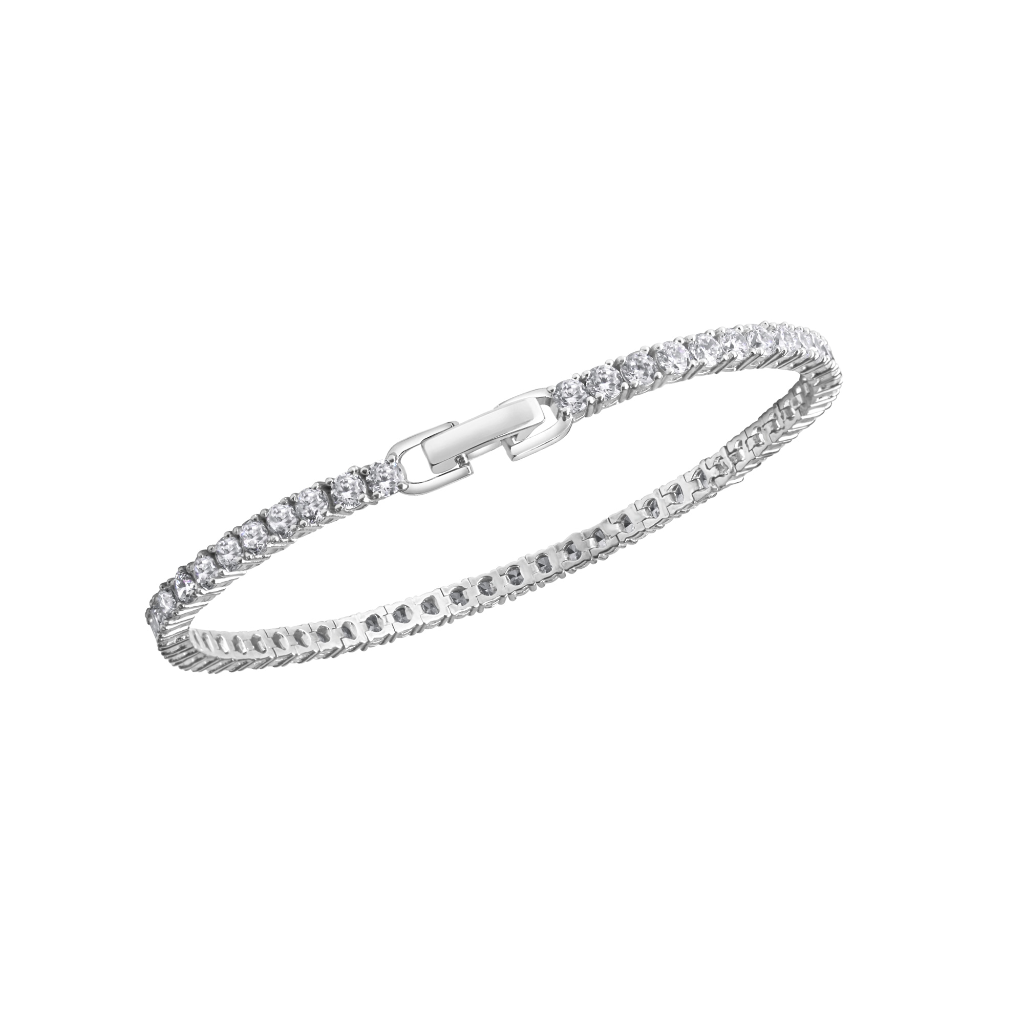 Vivance Armband Zirkonia« BAUR | bestellen Silber rhodiniert für »925-Sterling