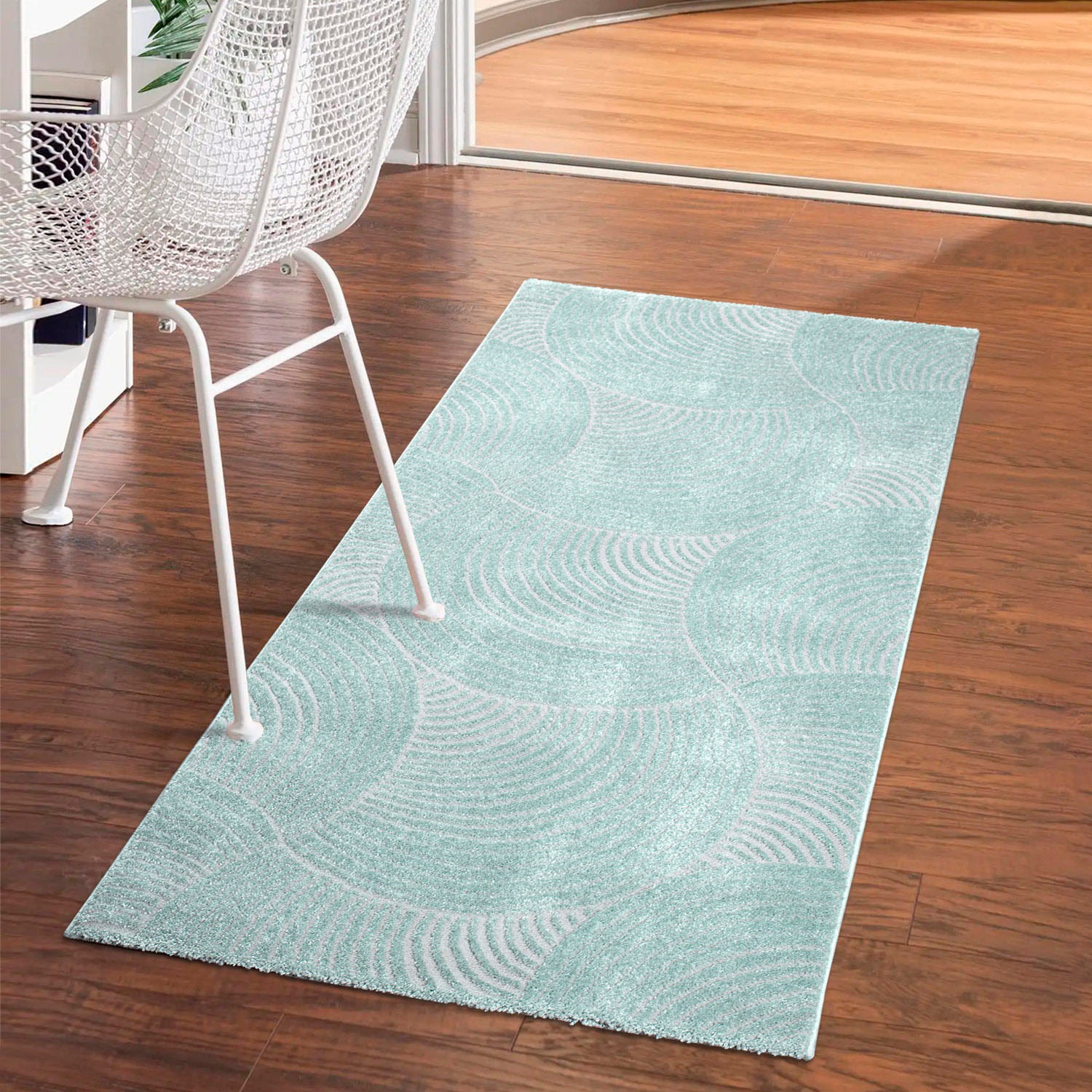 Carpet City Teppich "Friseé-Teppich FANCY 647" rechteckig 12 mm Höhe Läufer günstig online kaufen