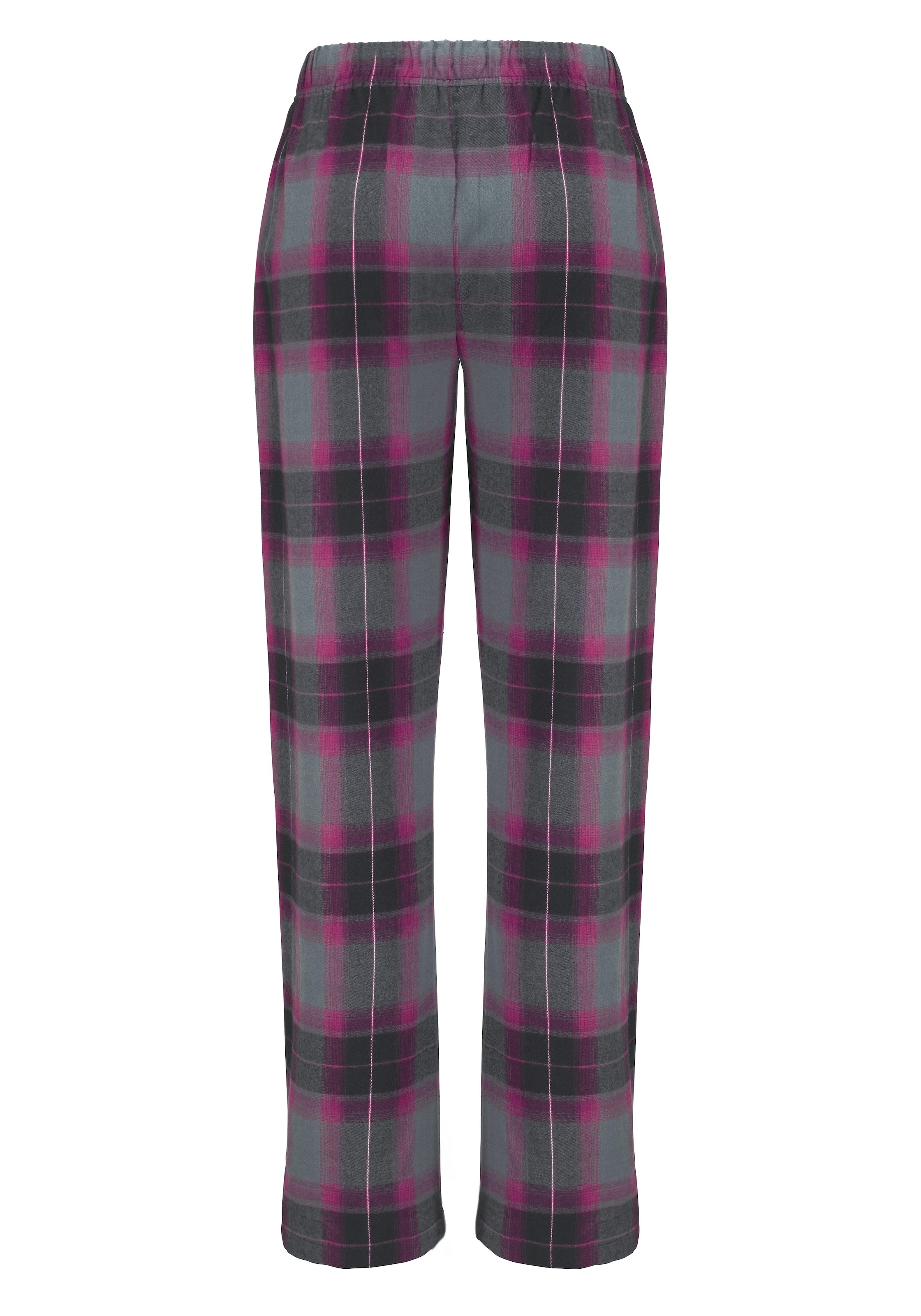 LASCANA Pyjama, (2 tlg.), mit kuscheliger Flanellhose
