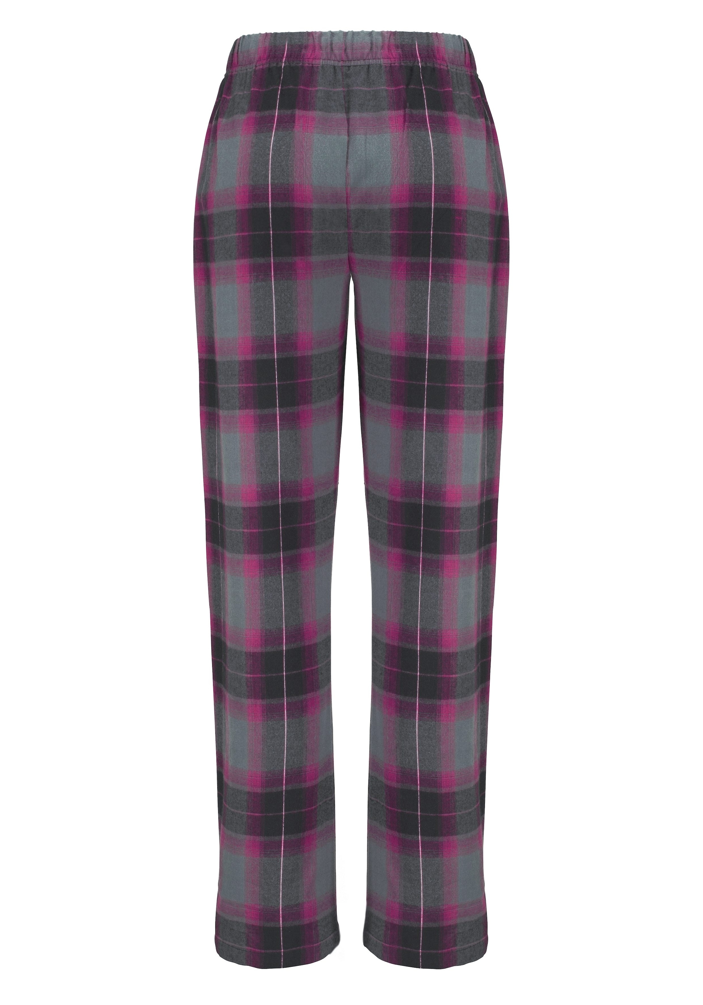 LASCANA Pyjama, (2 tlg.), mit kuscheliger Flanellhose