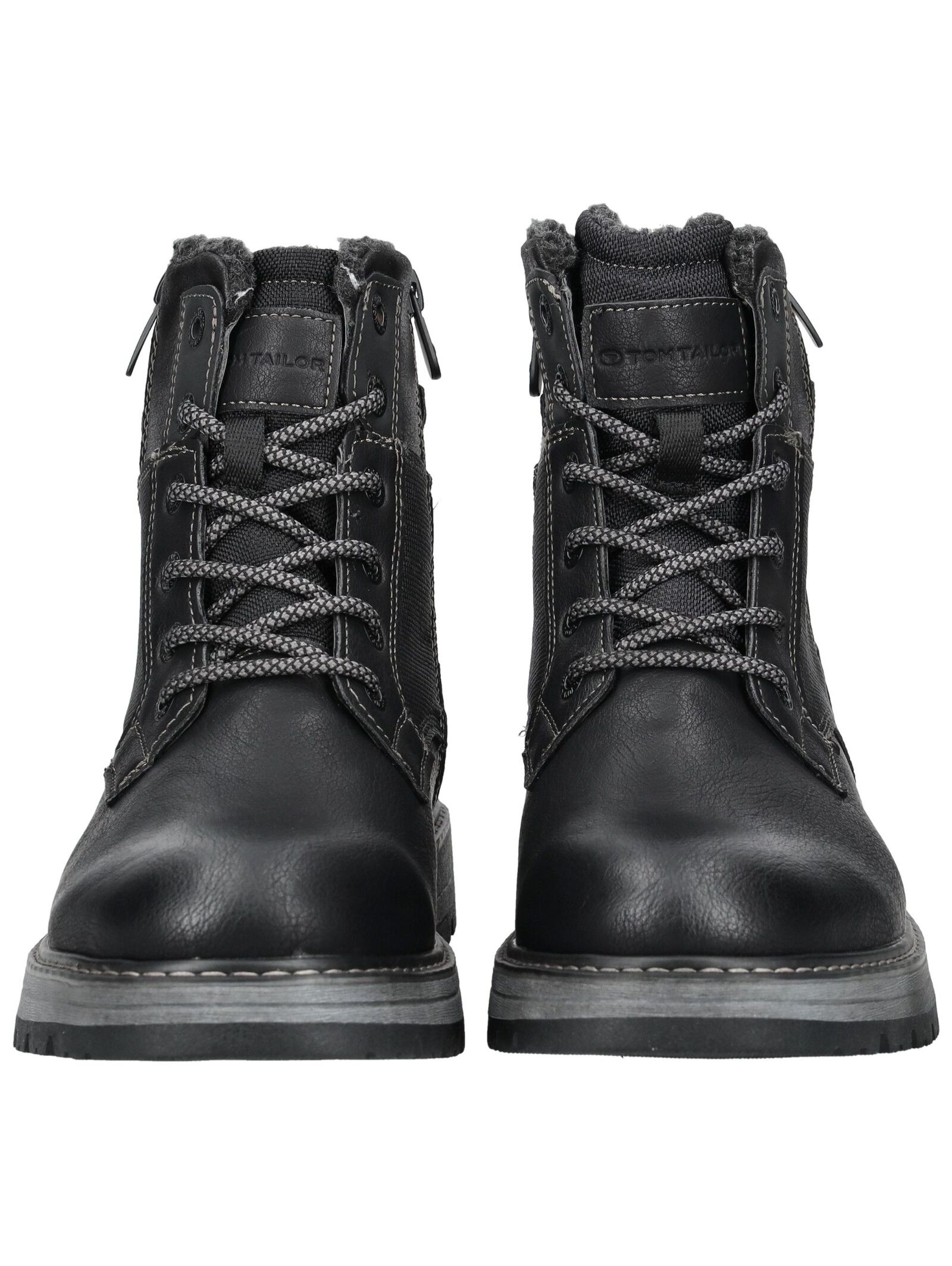 TOM TAILOR Schnürstiefelette »Tom Tailor Stiefelette Lederimitat/Textil«