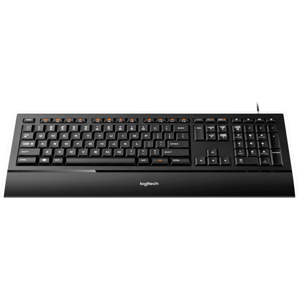 Logitech Tastatur »Illuminated Keyboard K740«