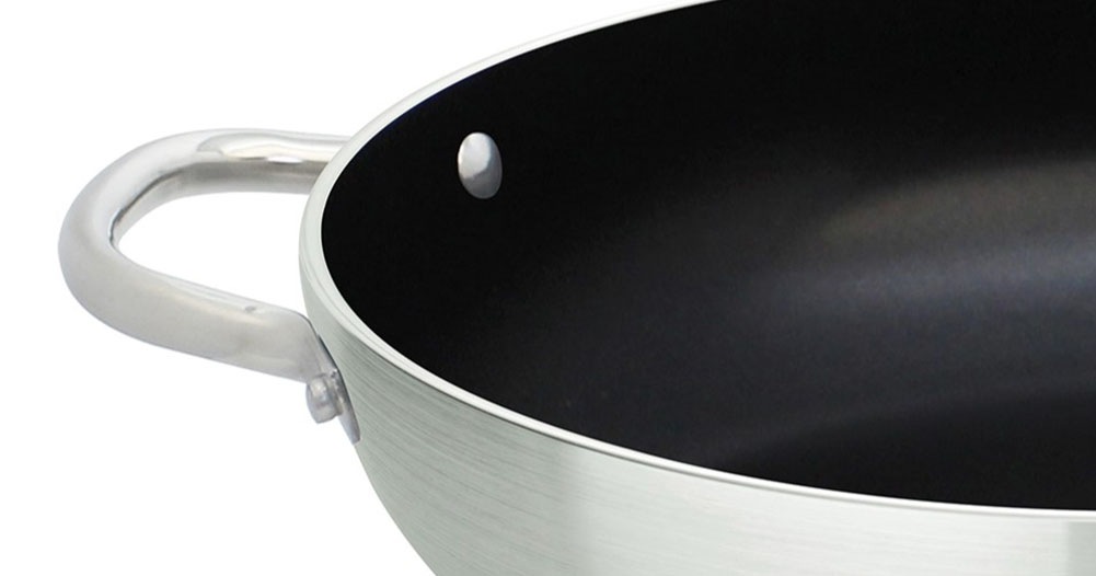 Elo Pfannen-Set »Bistro Line 3 teilig«, Aluminium, (Set, 3 tlg., je 1 Bratpfanne Ø 24/28 cm, 1 Wok Ø 28 cm), Induktion