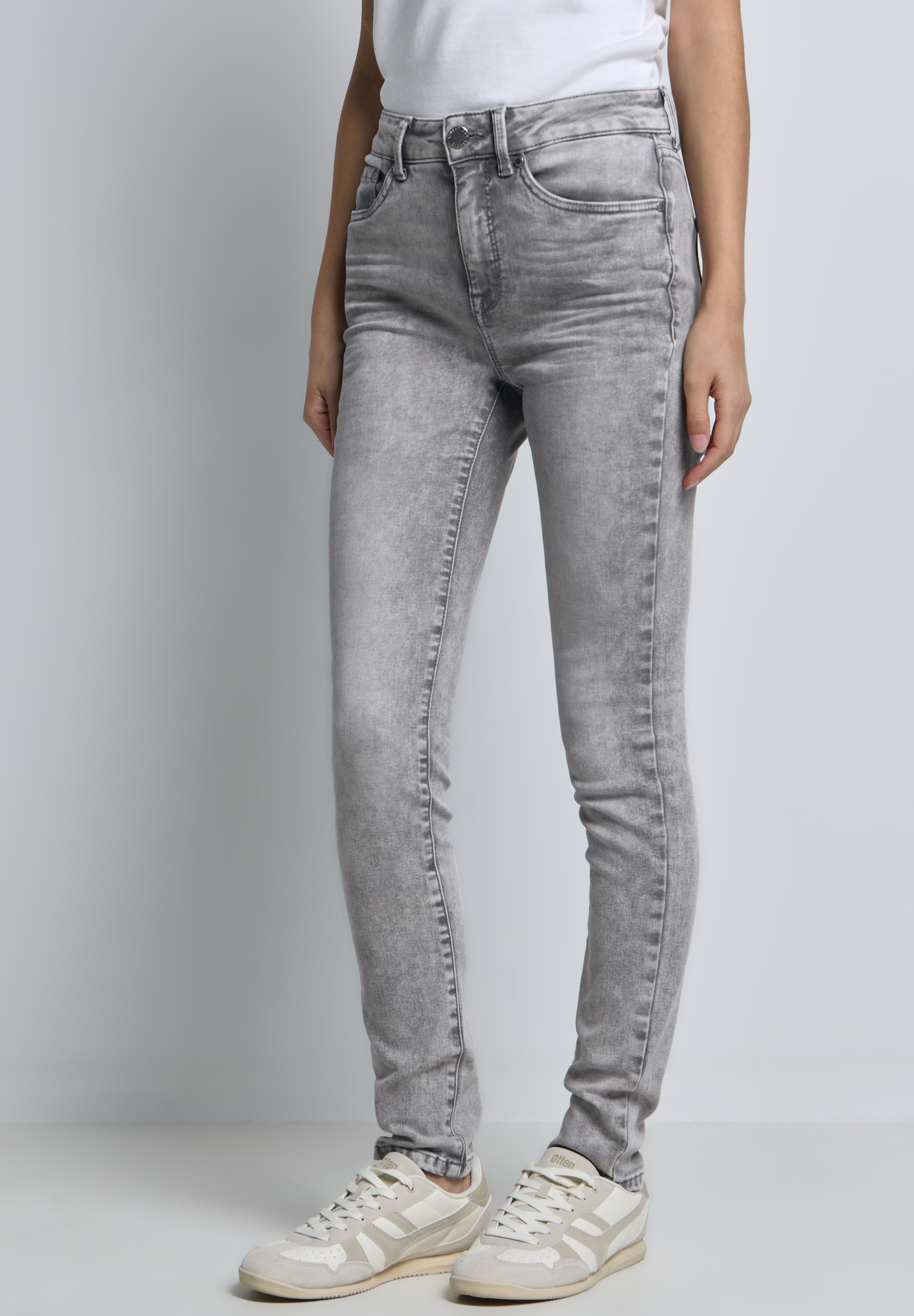 STREET ONE STUDIO Skinny-fit-Jeans High Waist günstig online kaufen