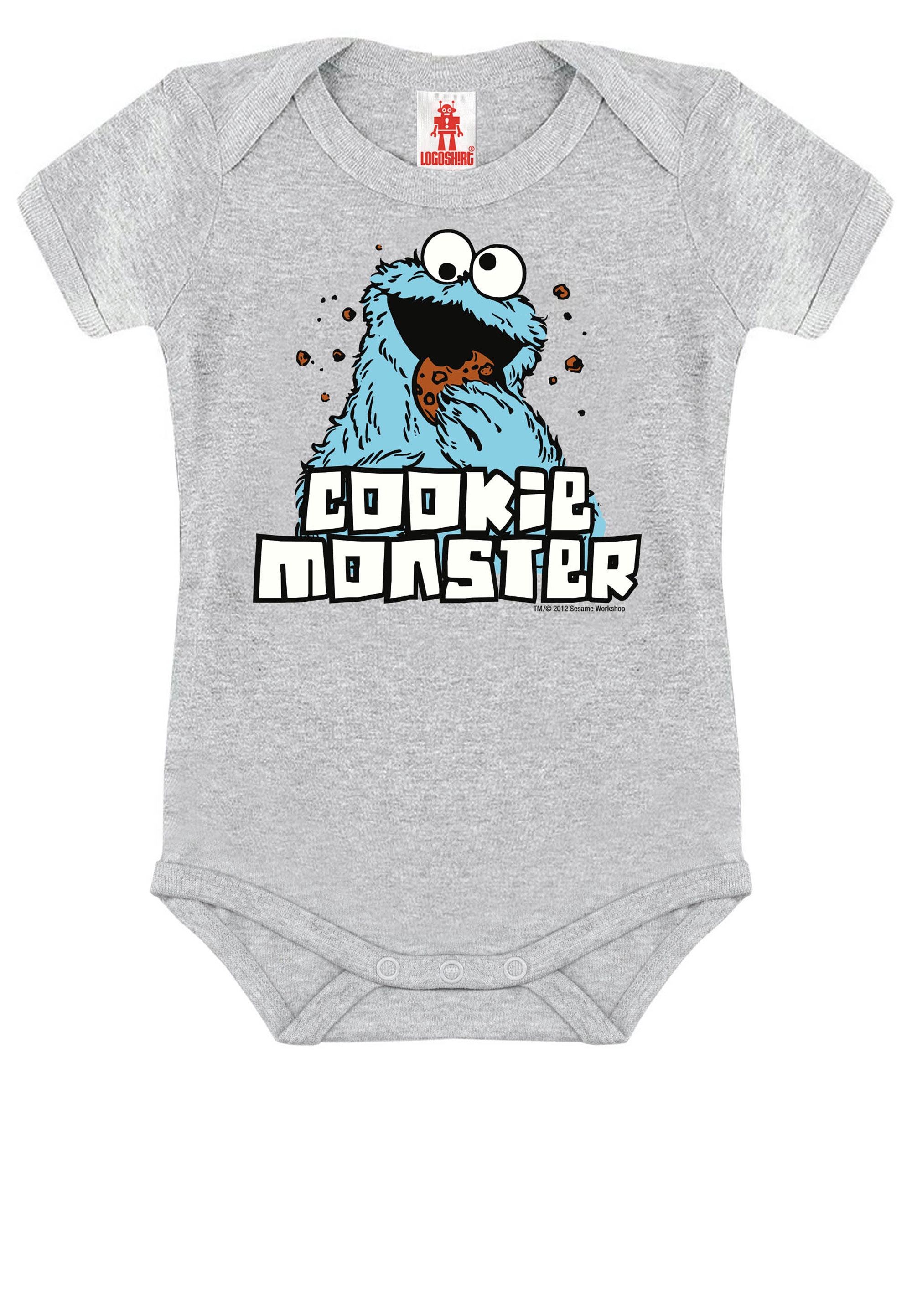 LOGOSHIRT Body »Cookie Monster« Print mit lizenziertem