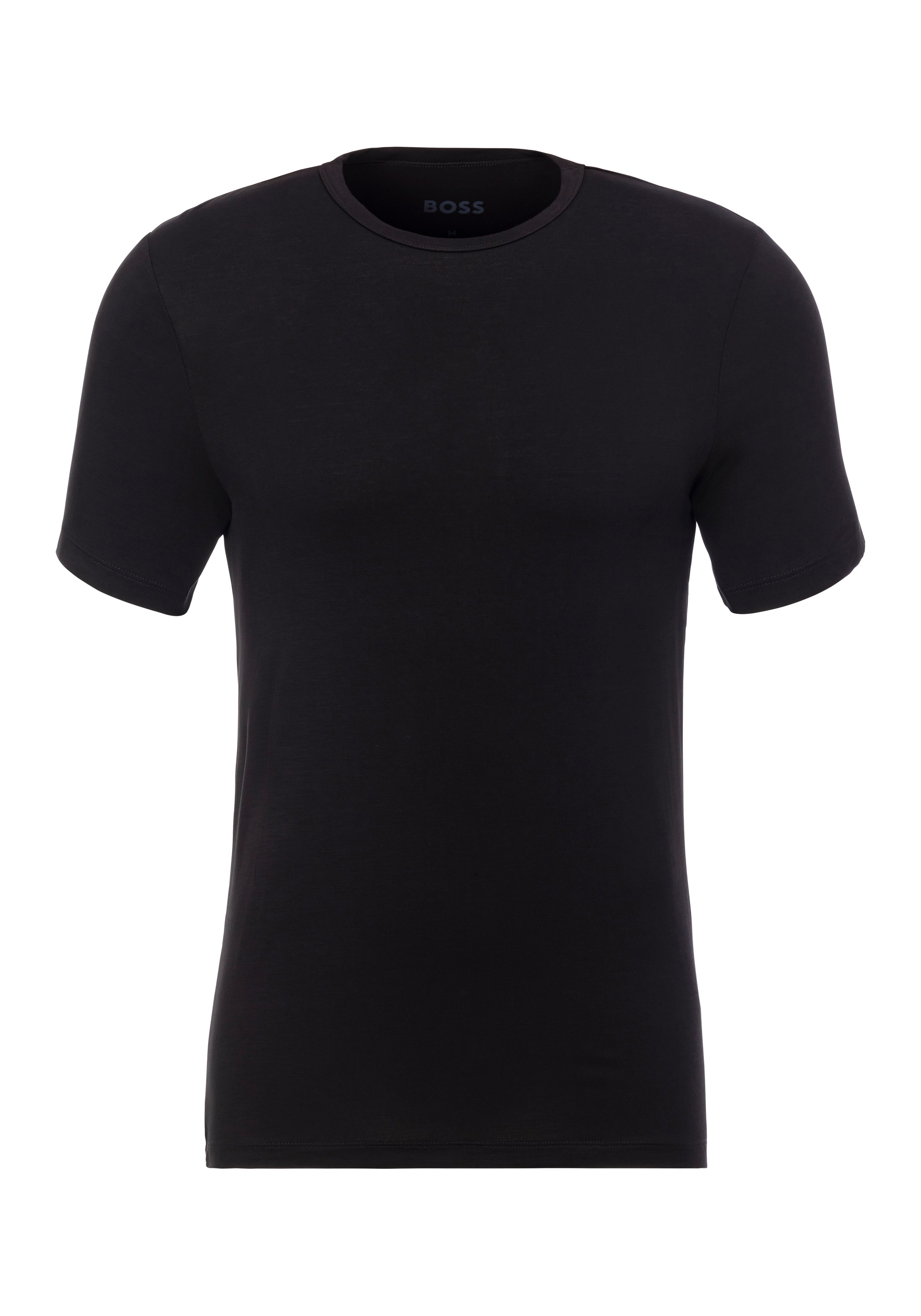 BOSS T-Shirt "TShirt RN 3P Natura", (3 tlg.), einfarbiges T-Shirt mit Marke günstig online kaufen