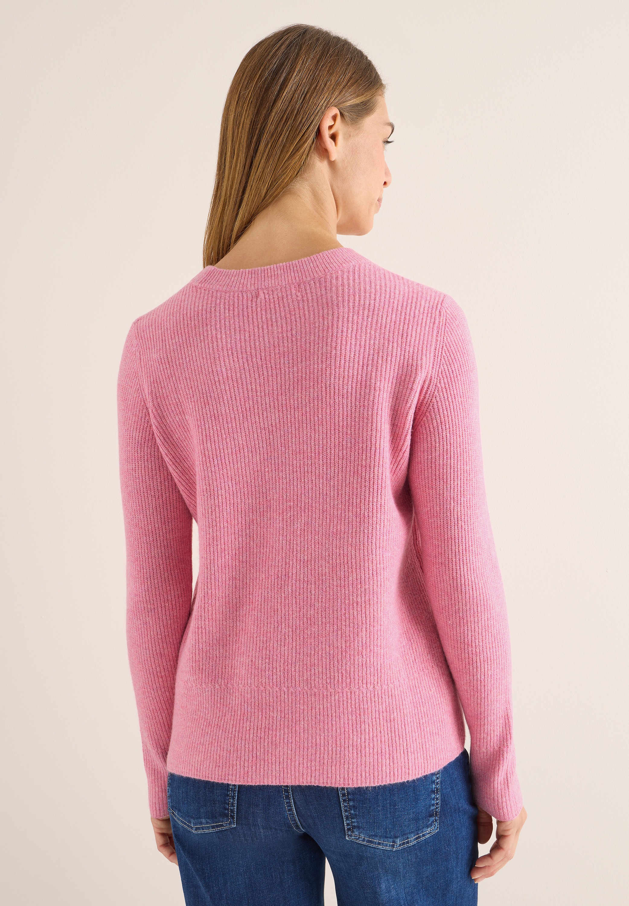 Cecil Strickpullover, mit Rundhalsausschnitt
