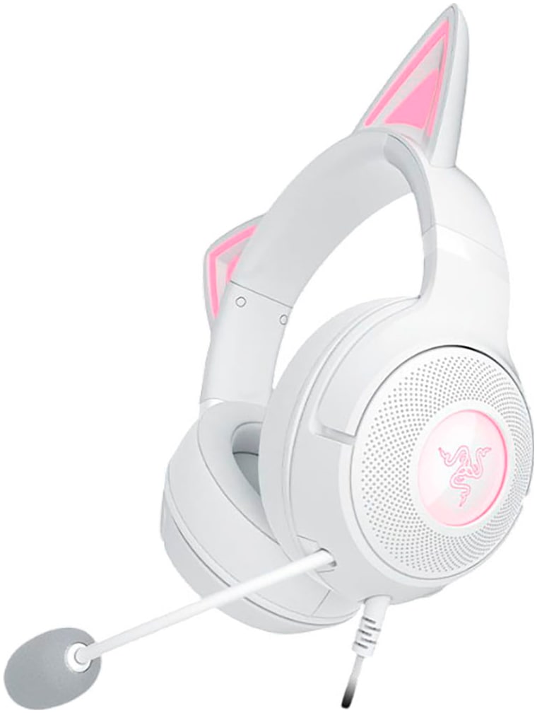 RAZER Gaming-Headset »Kraken Kitty V2«, Geräuschisolierung-Stummschaltung