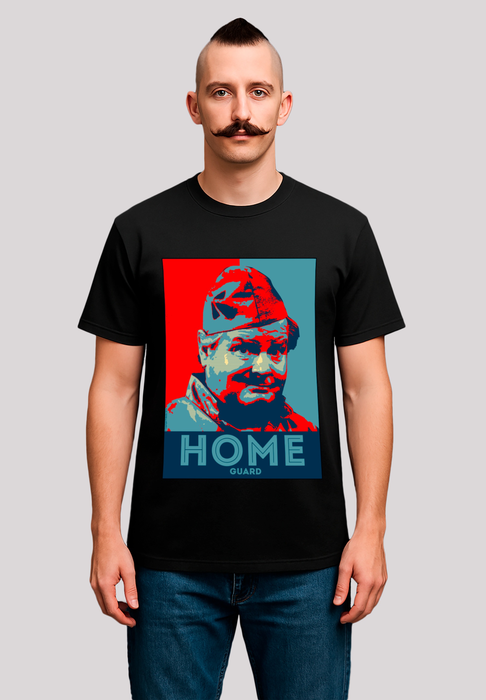F4NT4STIC T-Shirt »TV Times Benny Hill Home Guard« Premium Qualität