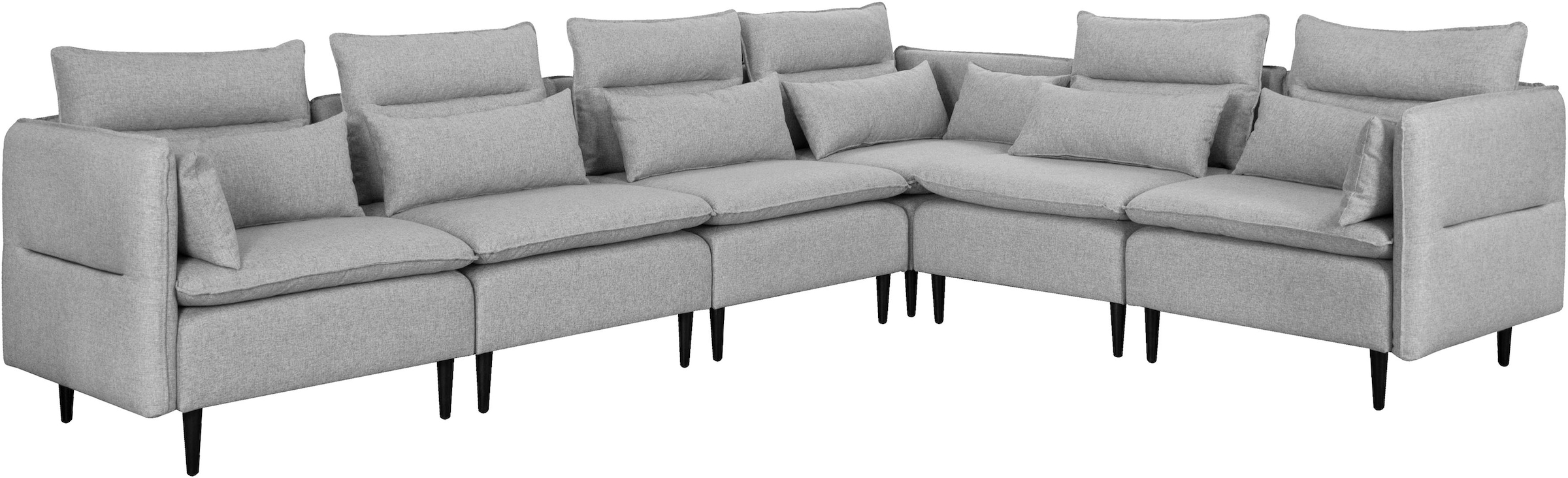 andas Ecksofa »ALVIK L-Form«, zusammengesetzt aus Modulen, erweiterbar mit Modulen der Serie
