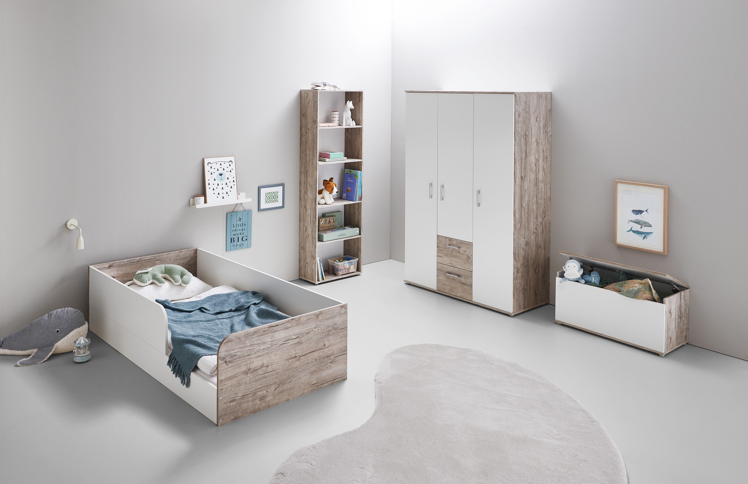 OTTO home Jugendzimmer-Set "Kinderzimmer-Set "Rieke" 4-teilig" Spar-Set, Bo günstig online kaufen