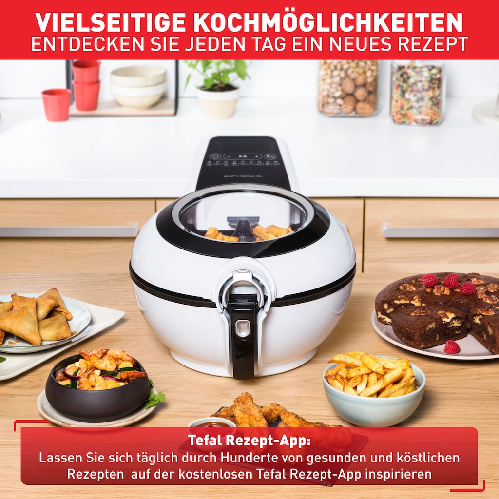 Tefal Heißluftfritteuse »YV9700 ActiFry Genius XL 2in1«, 1500 W