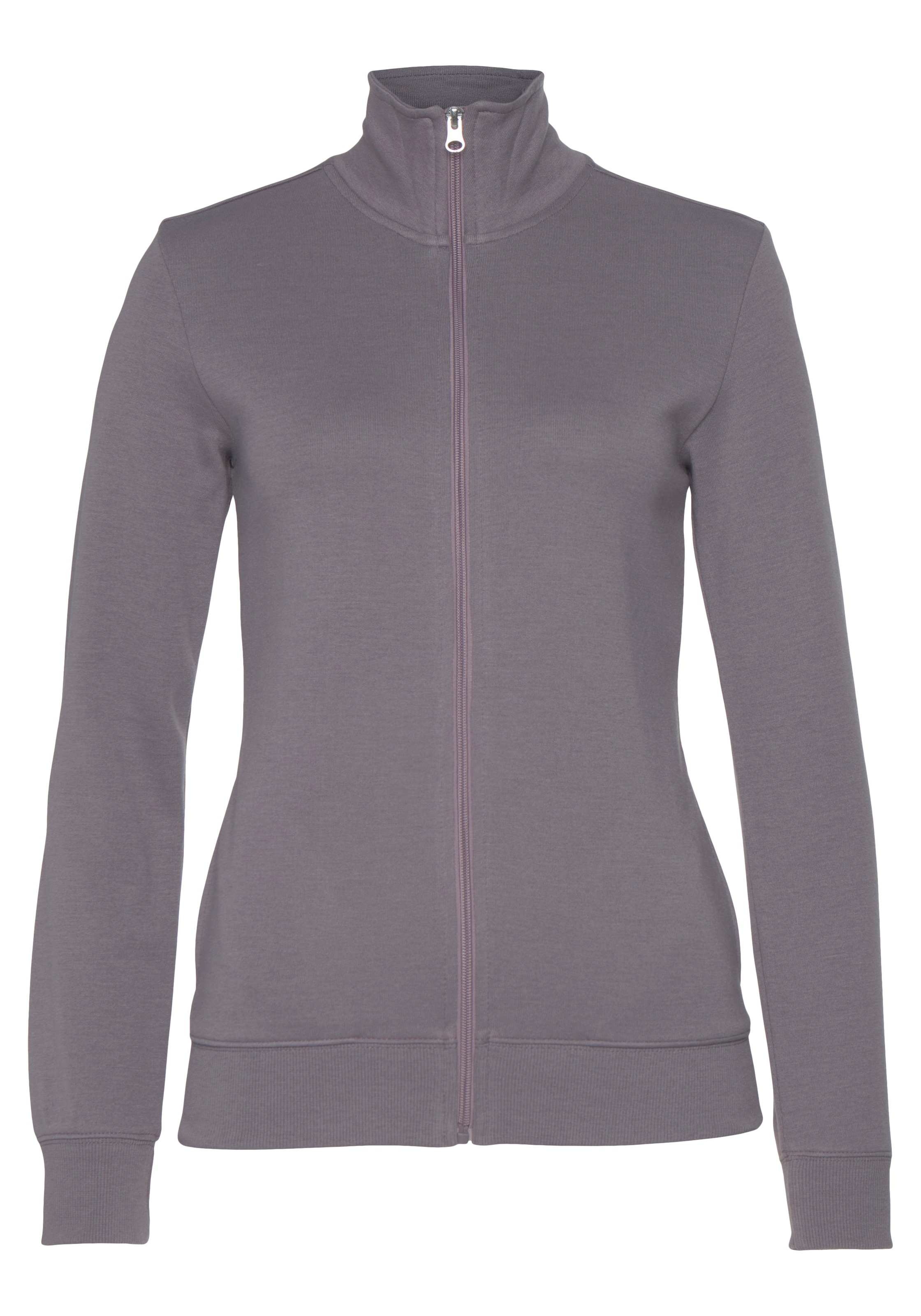 Bench. Loungewear Sweatjacke 1 Stk. tlg. mit bestickten Stehkragen, Loungea günstig online kaufen
