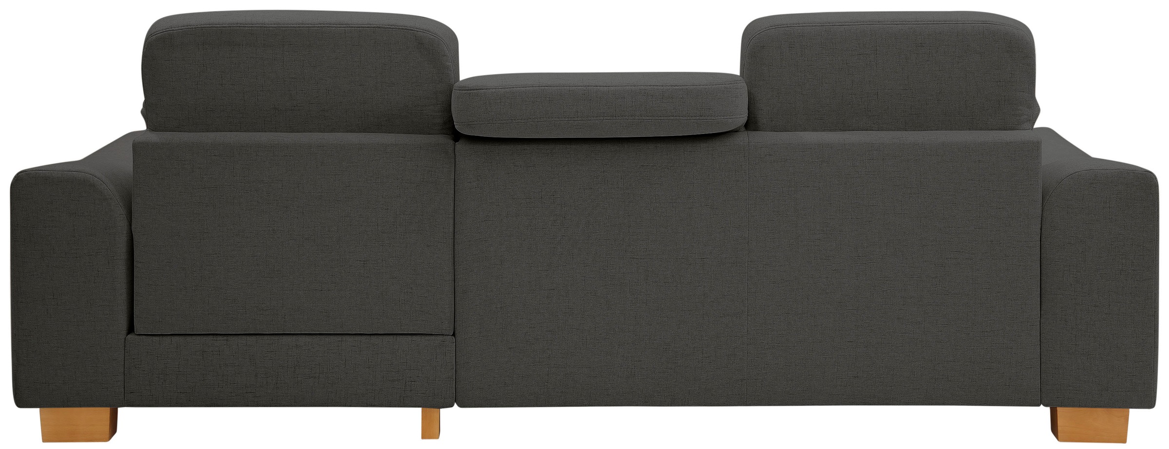 Home affaire Ecksofa »Dundee L-Form«, wahlweise mit Kopfteilverstellung und zusätzlich mit Bettfunktion