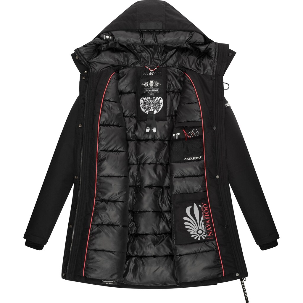 Navahoo Winterjacke »Blizzardstorm«, mit Kapuze