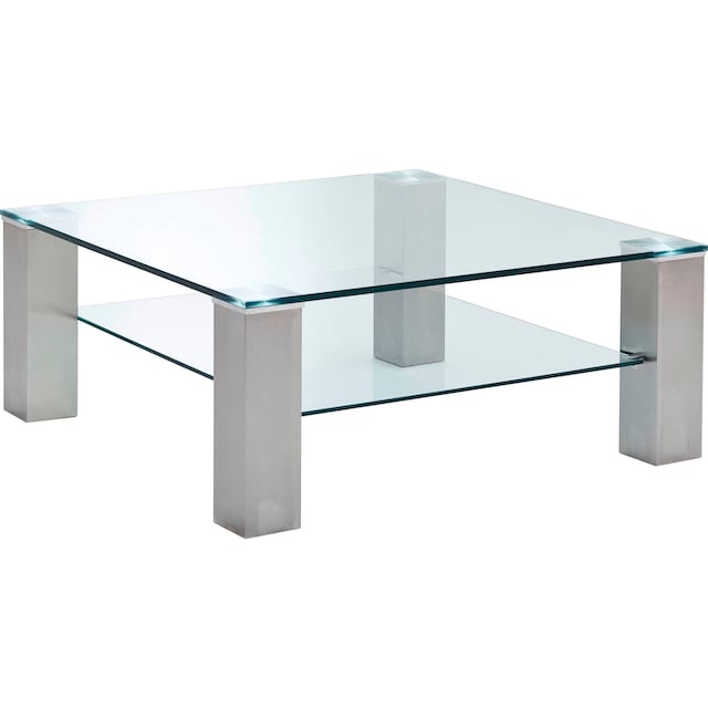 MCA furniture Couchtisch »Asta«, Glastisch mit Sicherheitsglas, belastbar  bis 20 kg kaufen | BAUR