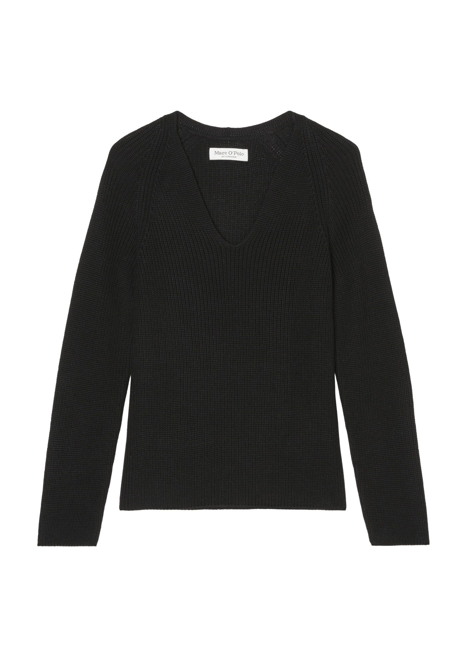 Marc O'Polo Strickpullover »aus schwerem Baumwoll-Garn«