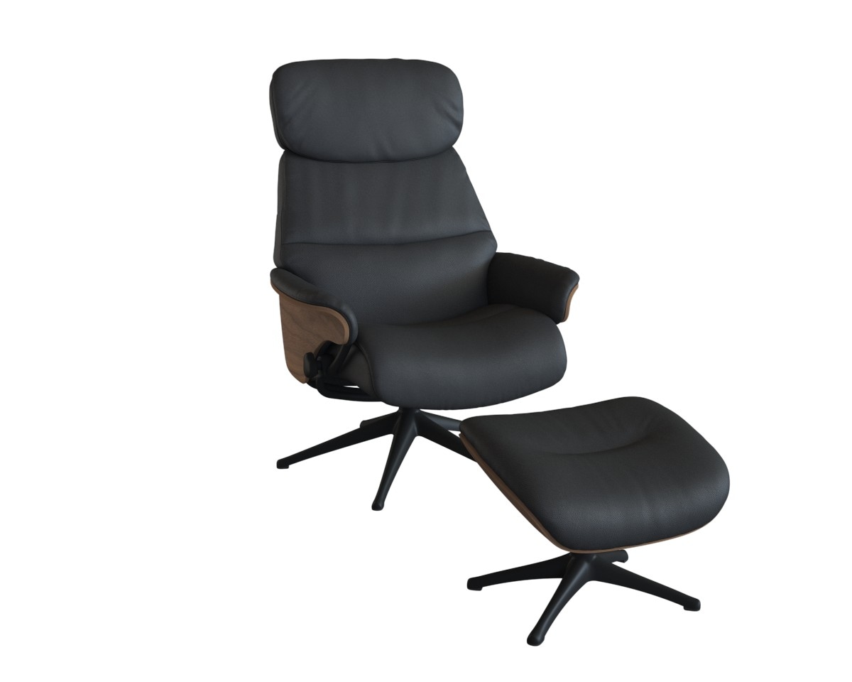 FLEXLUX Relaxsessel "Aarhus, Gepolsterter Funktionssessel, Skandinavisch de günstig online kaufen