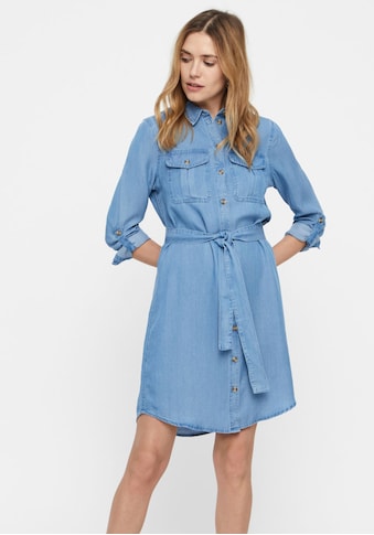 Vero Moda Jeanskleid »VMMIA LS REGULAR SHIRT DRESS« kaufen