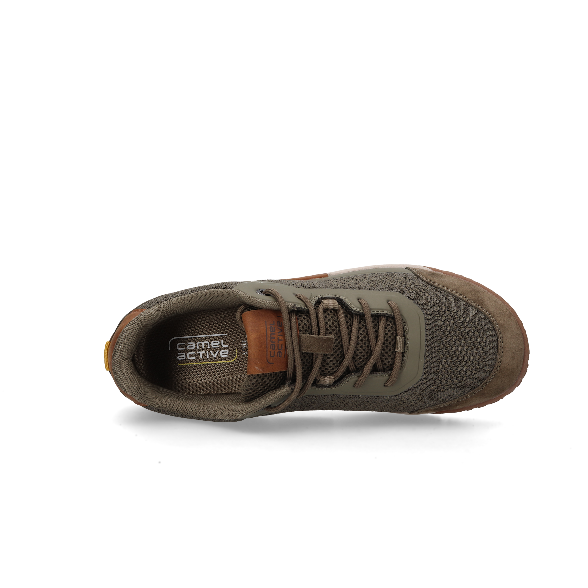 camel active Sneaker  Freizeitschuh, Halbschuh, Schnürschuh im Materialmix