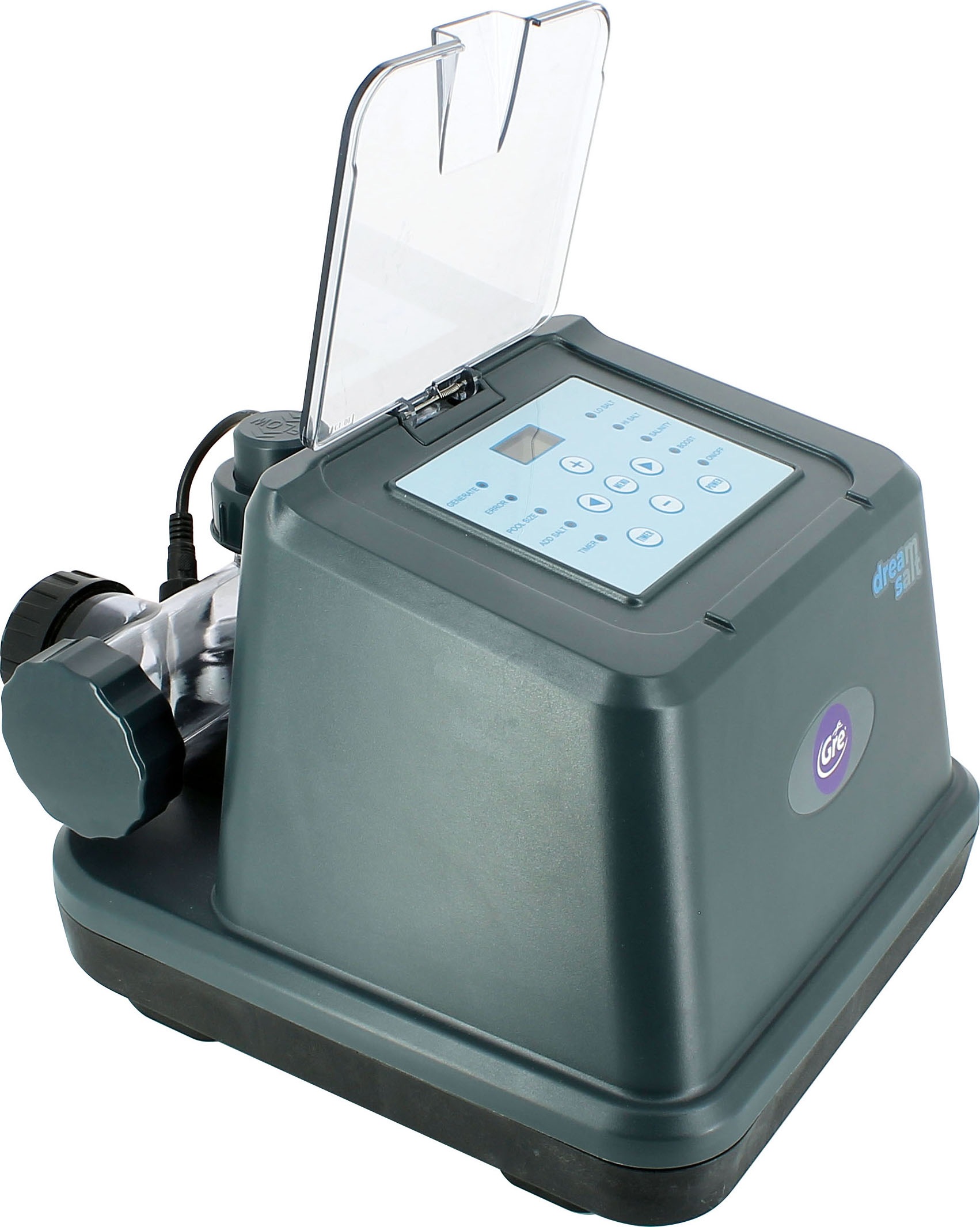 Gre Salzwassersystem »Salz-Elektrolyse System«, (Set), Salzelektrolyse für Pools bis zu 25m3
